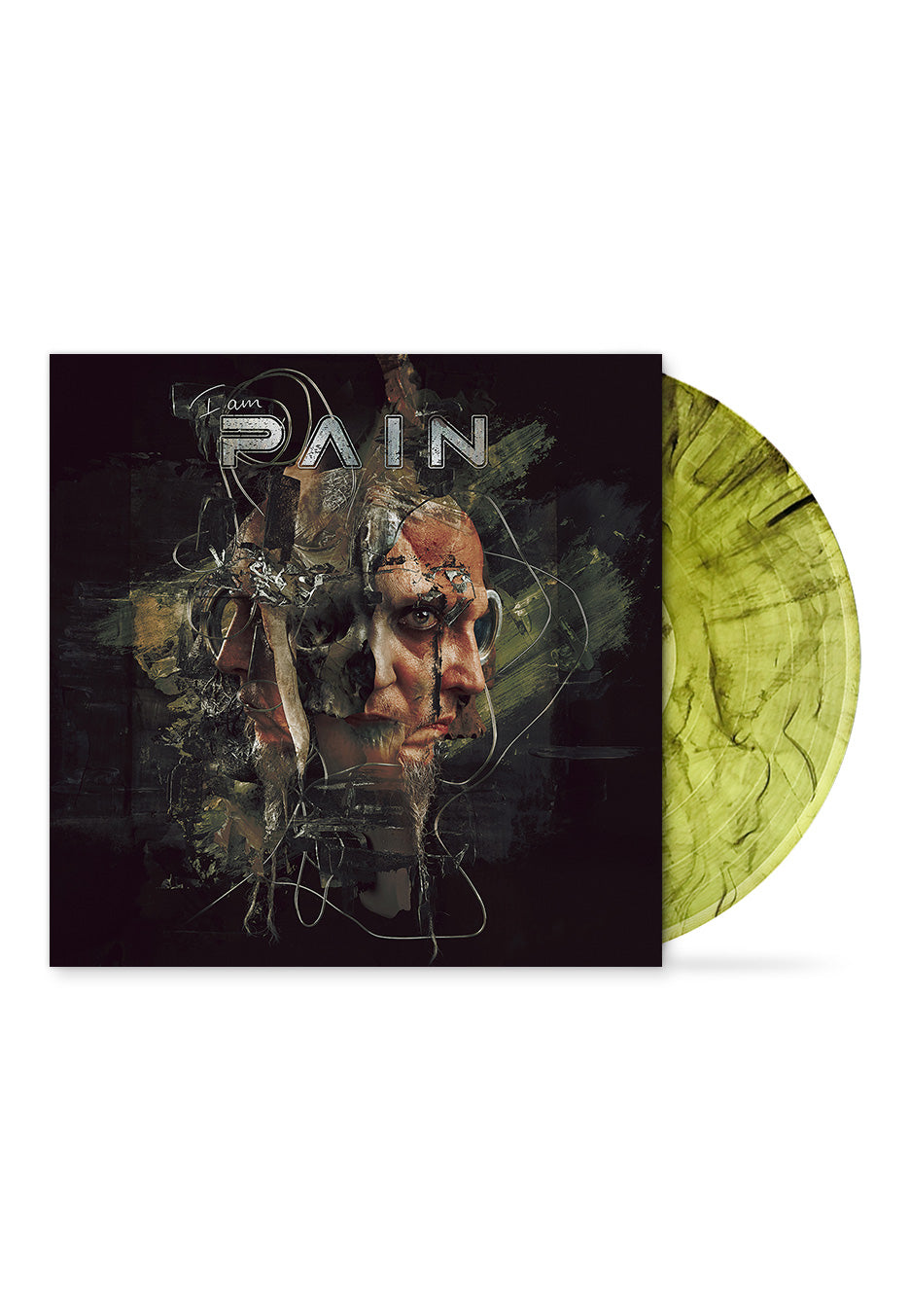 PAIN - I Am Transparent Green/Black Smoke Ltd. - Vinyl | Neutral-Image