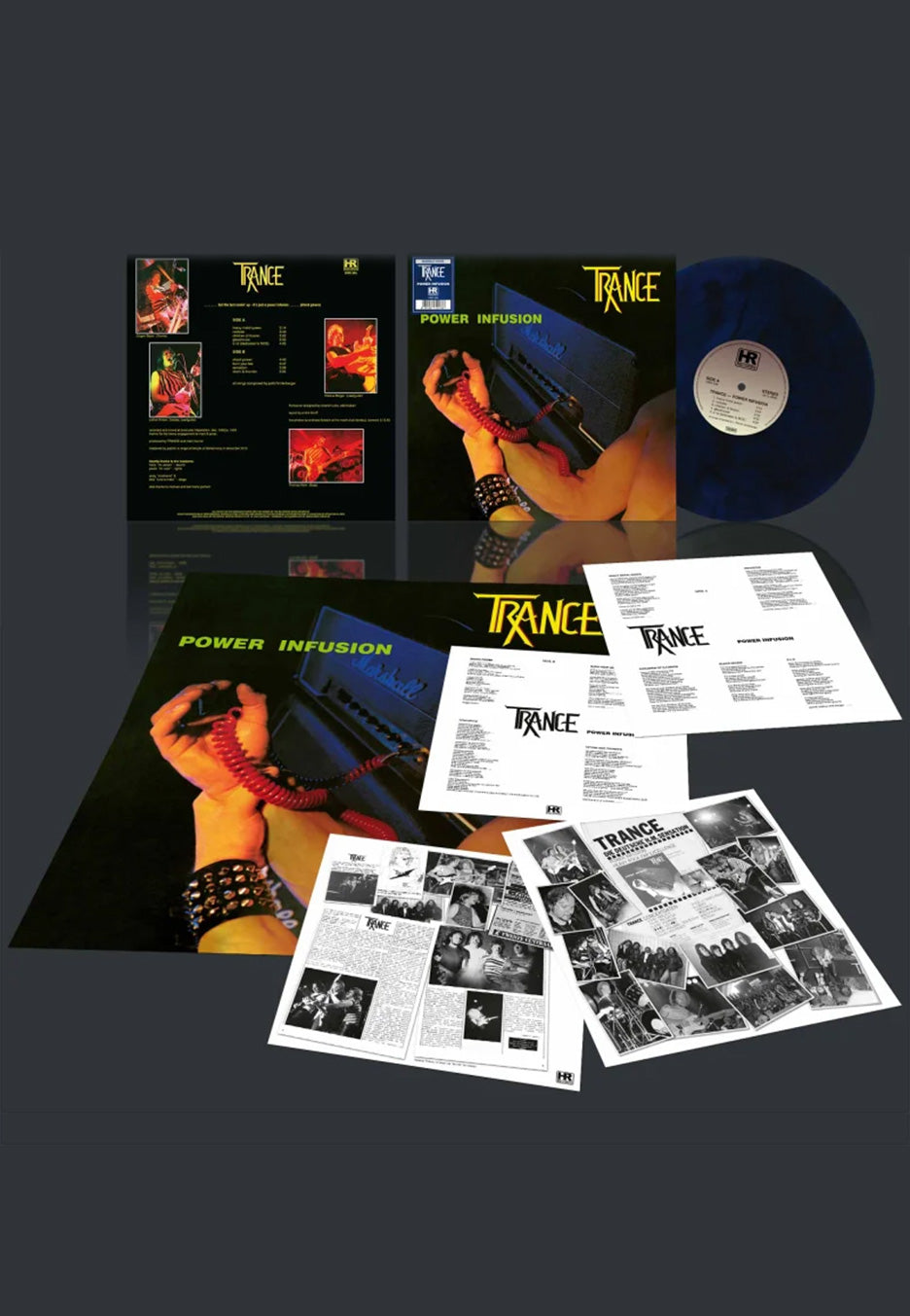 Trance - Power Infusion Ltd. Blue/Black - Marbled Vinyl | Neutral-Image