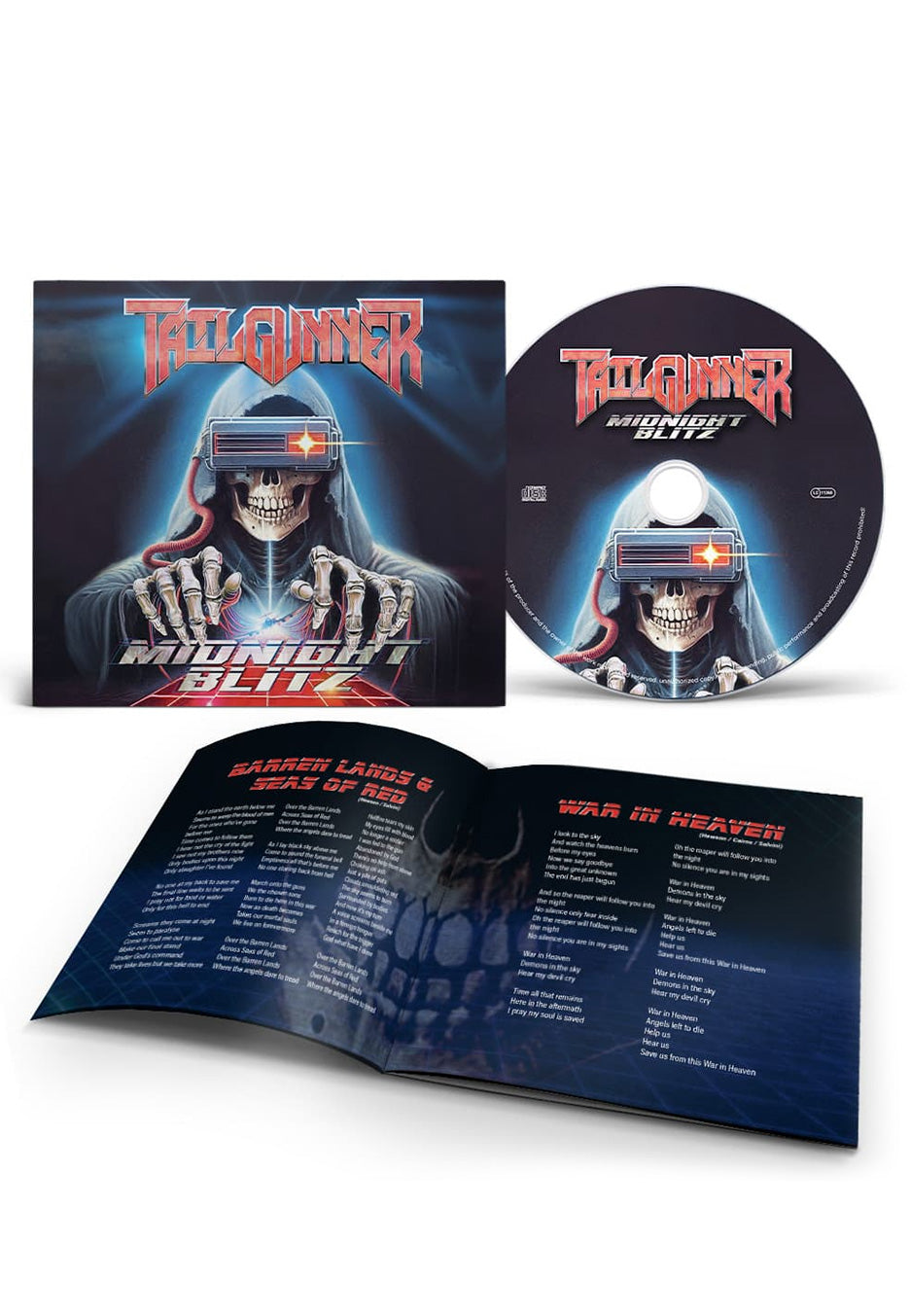 Tailgunner - Midnight Blitz - Digipak CD | Neutral-Image