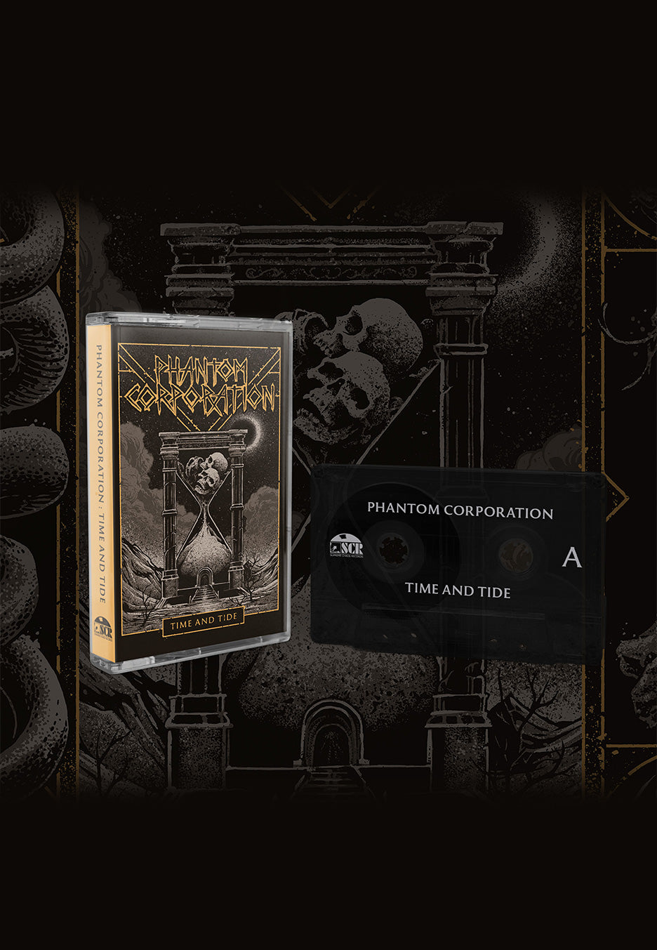 Phantom Corporation - Time And Tide Ltd. Black Transparent - Kassette | Neutral-Image