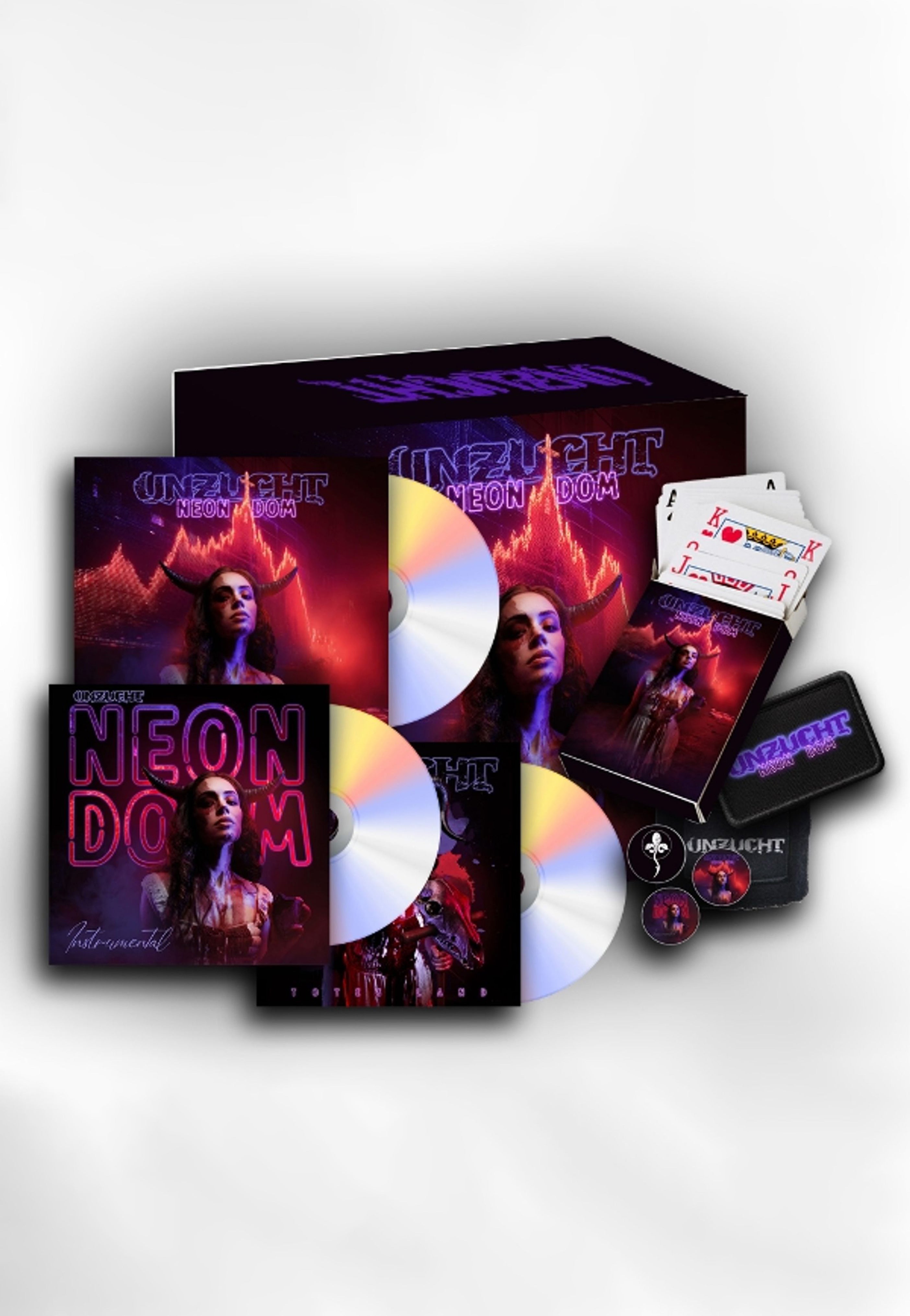 Unzucht - Neon Dom - 3 CD Fanbox | Neutral-Image