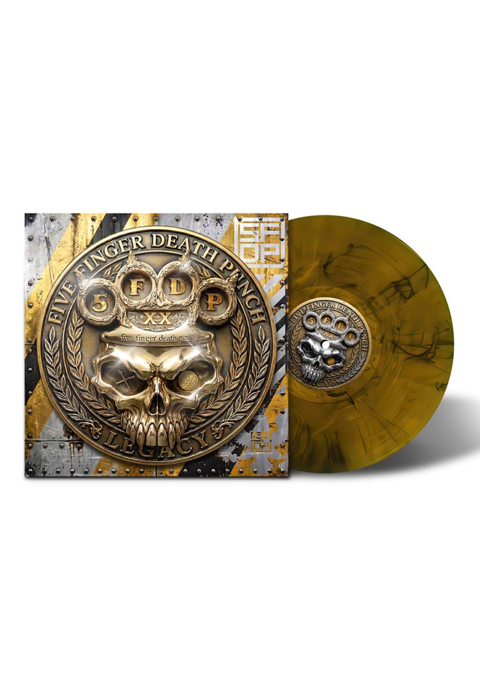 Five Finger Death Punch - Legacy Ltd. Amber Wave Indie Exclusive - Colored Vinyl | Neutral-Image