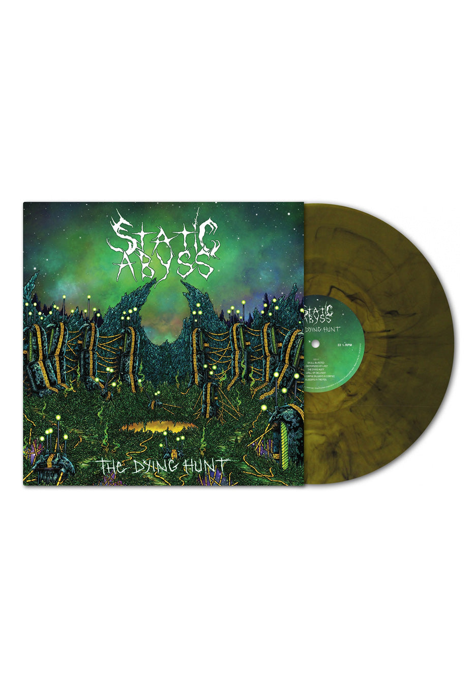 Static Abyss - The Dying Hunt Ltd. Yellow - Marbled Vinyl | Neutral-Image