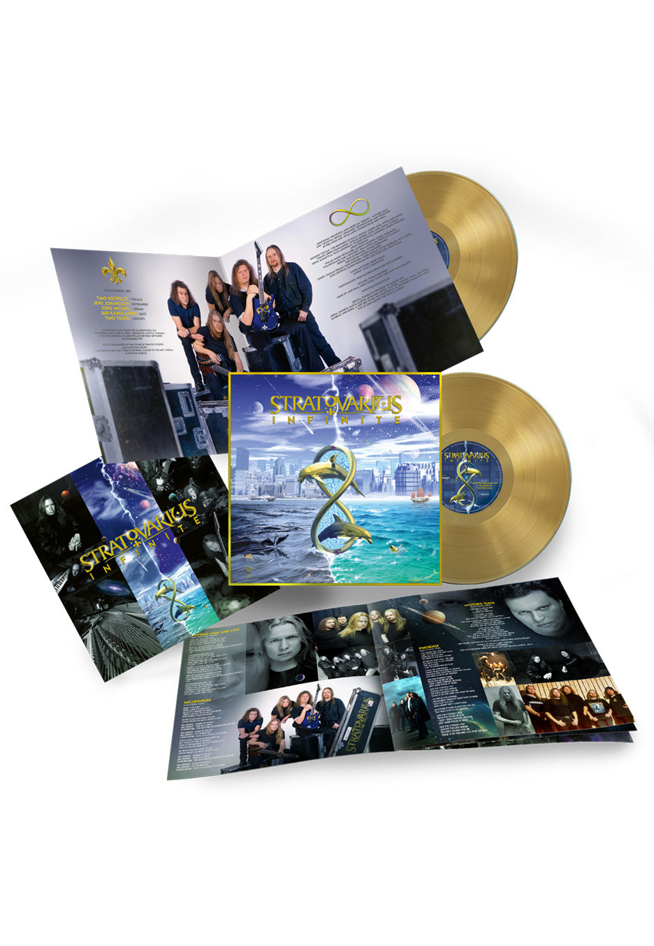 Stratovarius Infinte (Re-Issue) Gold Colored 2 Vinyl
