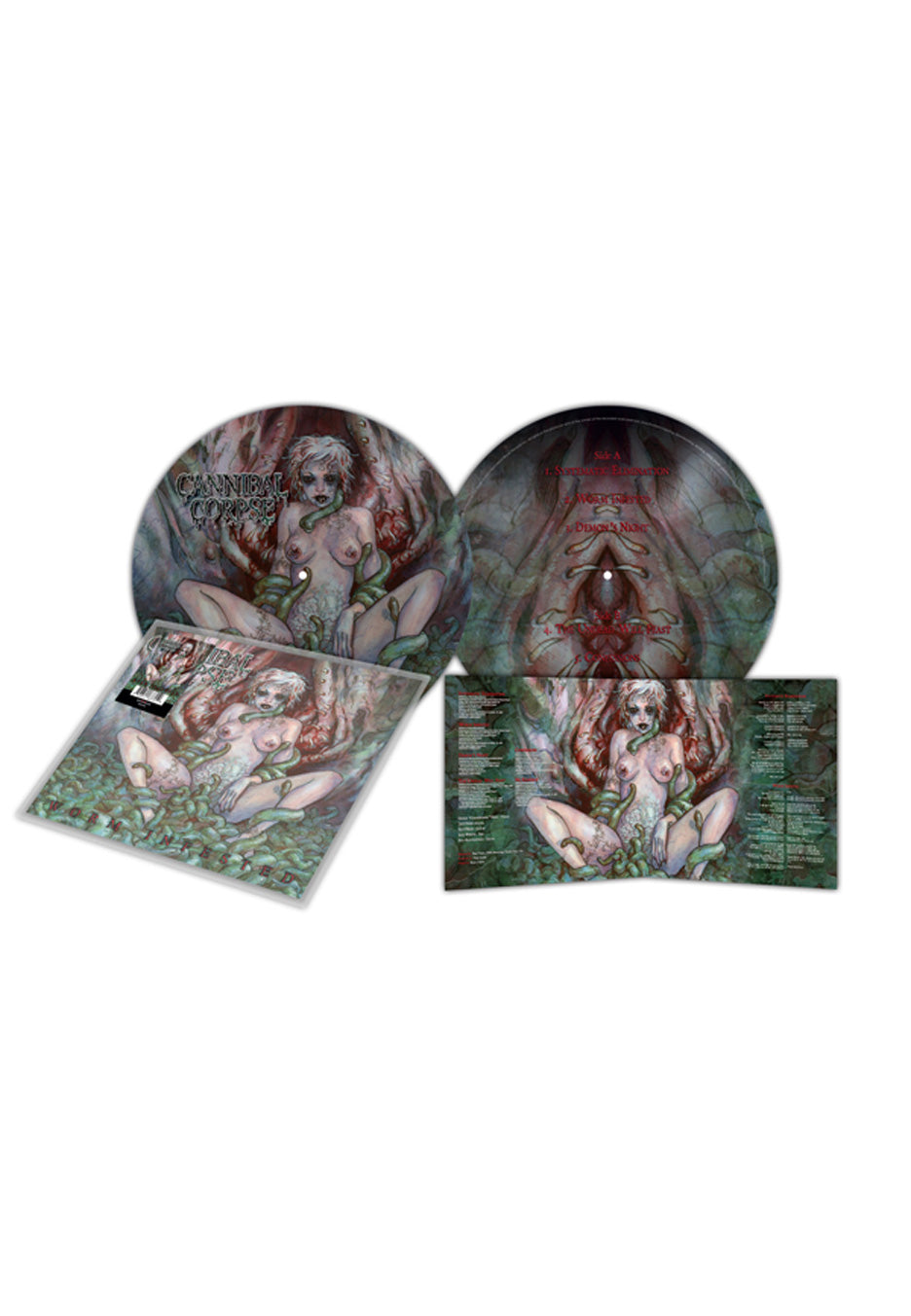 Cannibal Corpse Worm Infested Picture Vinyl