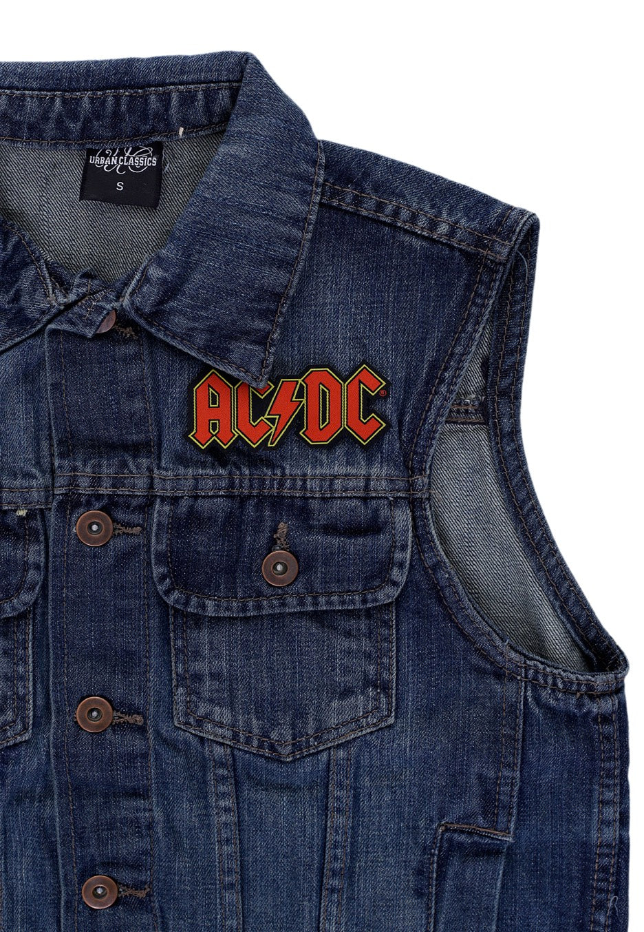 AC/DC Logo Die Cut Aufnäher