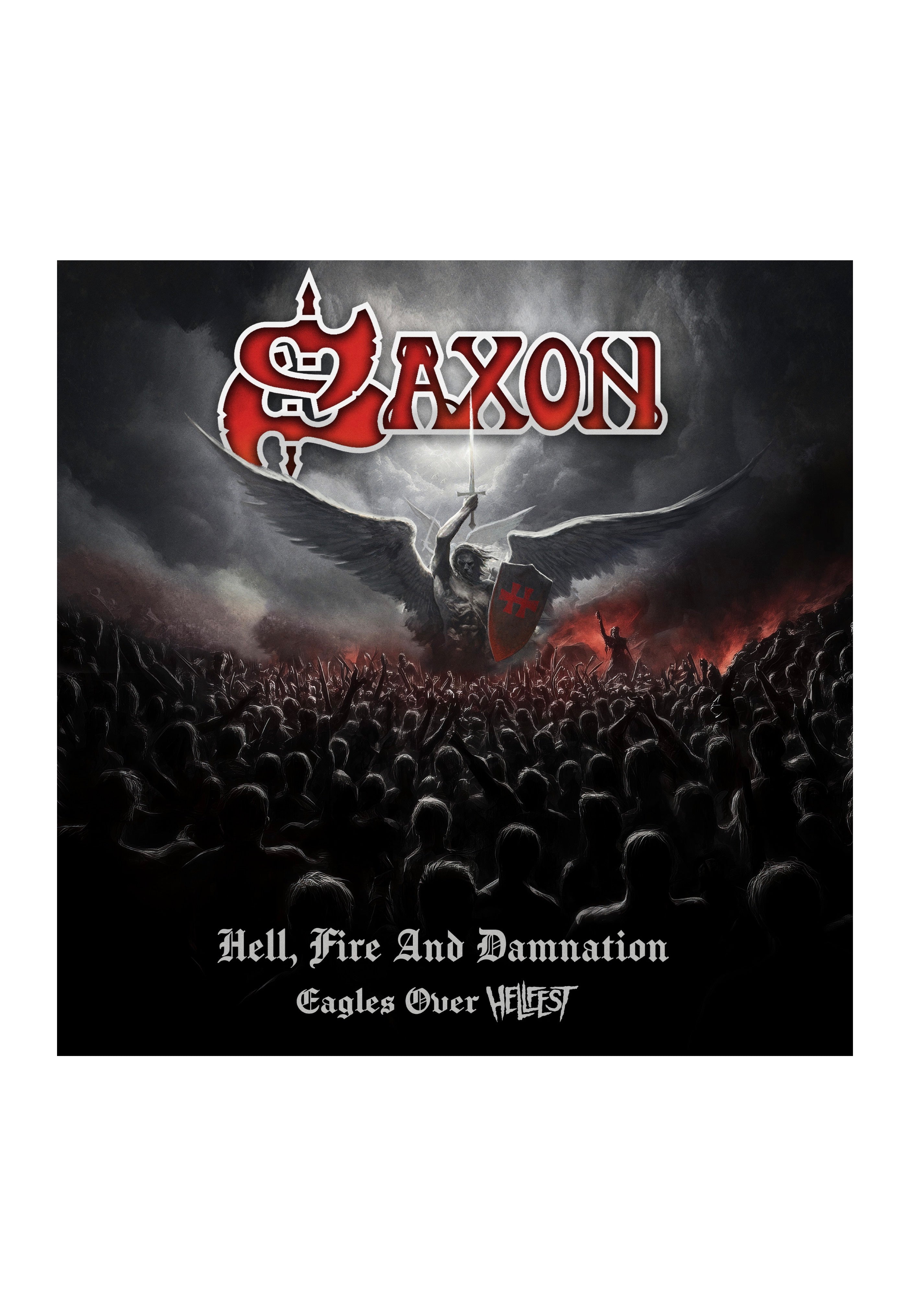 Saxon - Hell, Fire And Damnation - Eagles Over Hellfest - 2 Digi CD | Neutral-Image