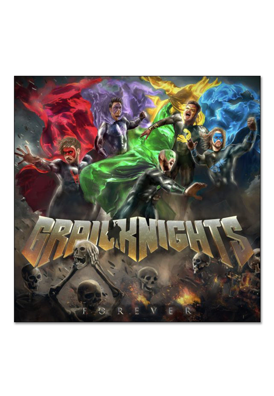 Grailknights - Forever Ltd. Transparent Yellow - Colored Vinyl | Neutral-Image