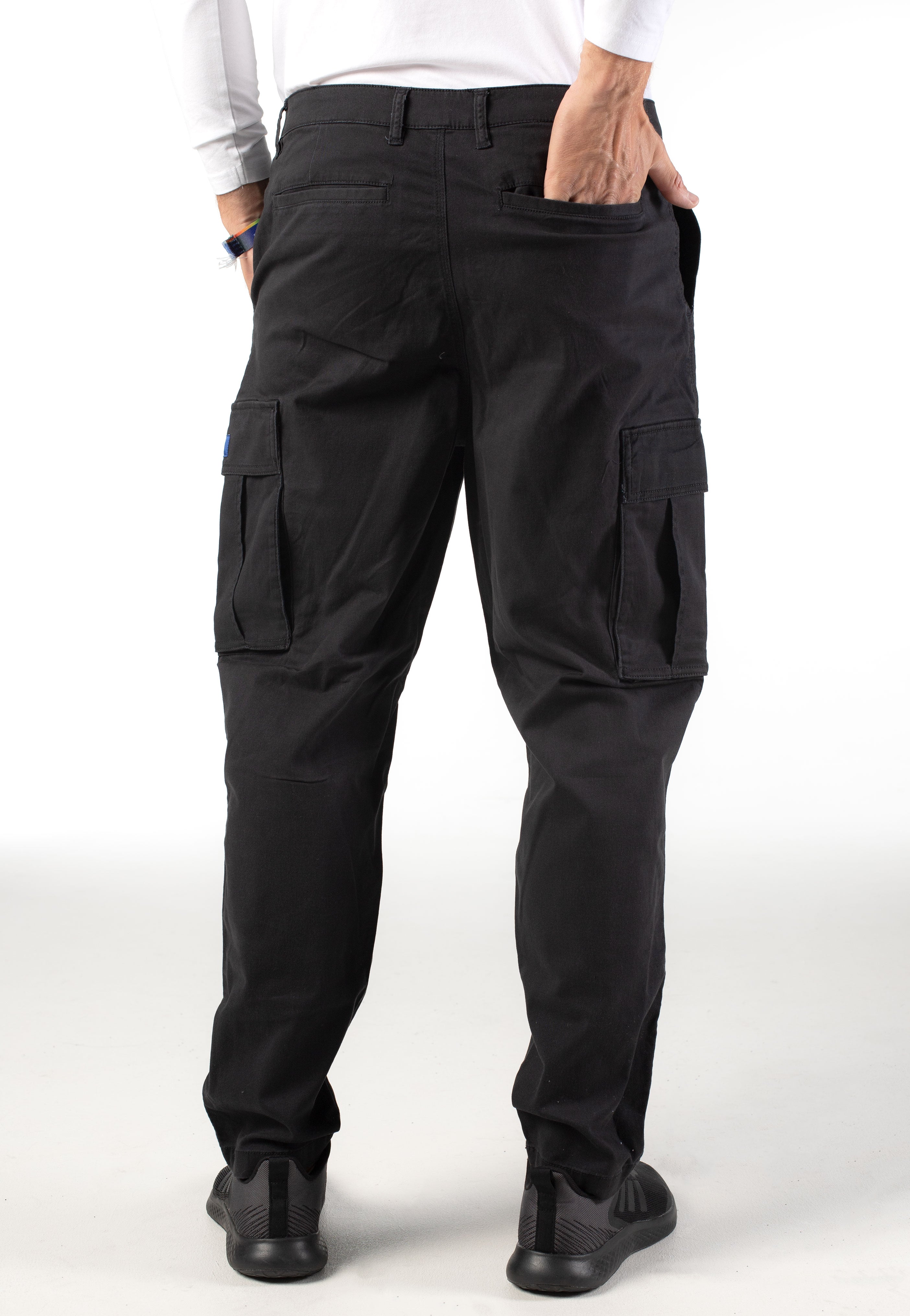 Only & Sons - Wills 0341 Tapered Jet Black - Pants | Men-Image