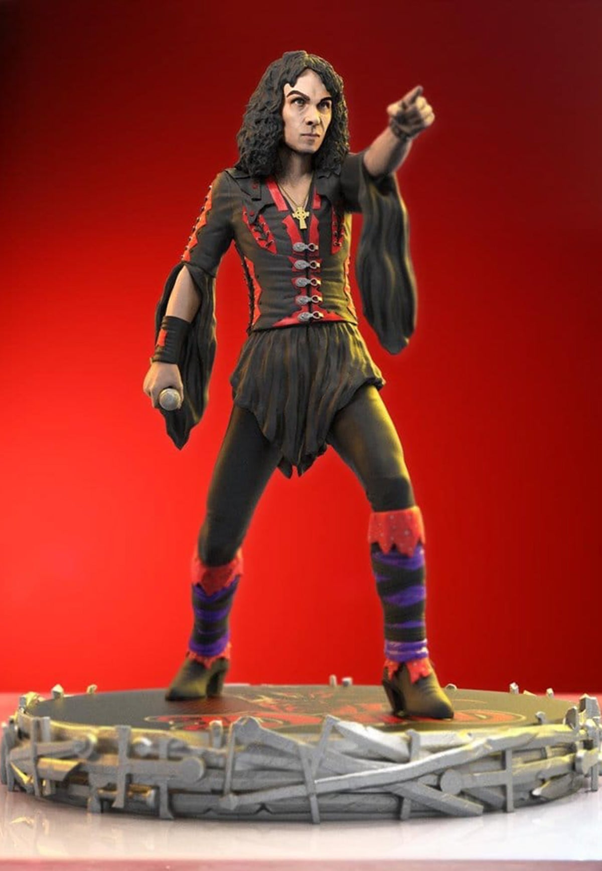 Dio James Dio III Rock Iconz Statue