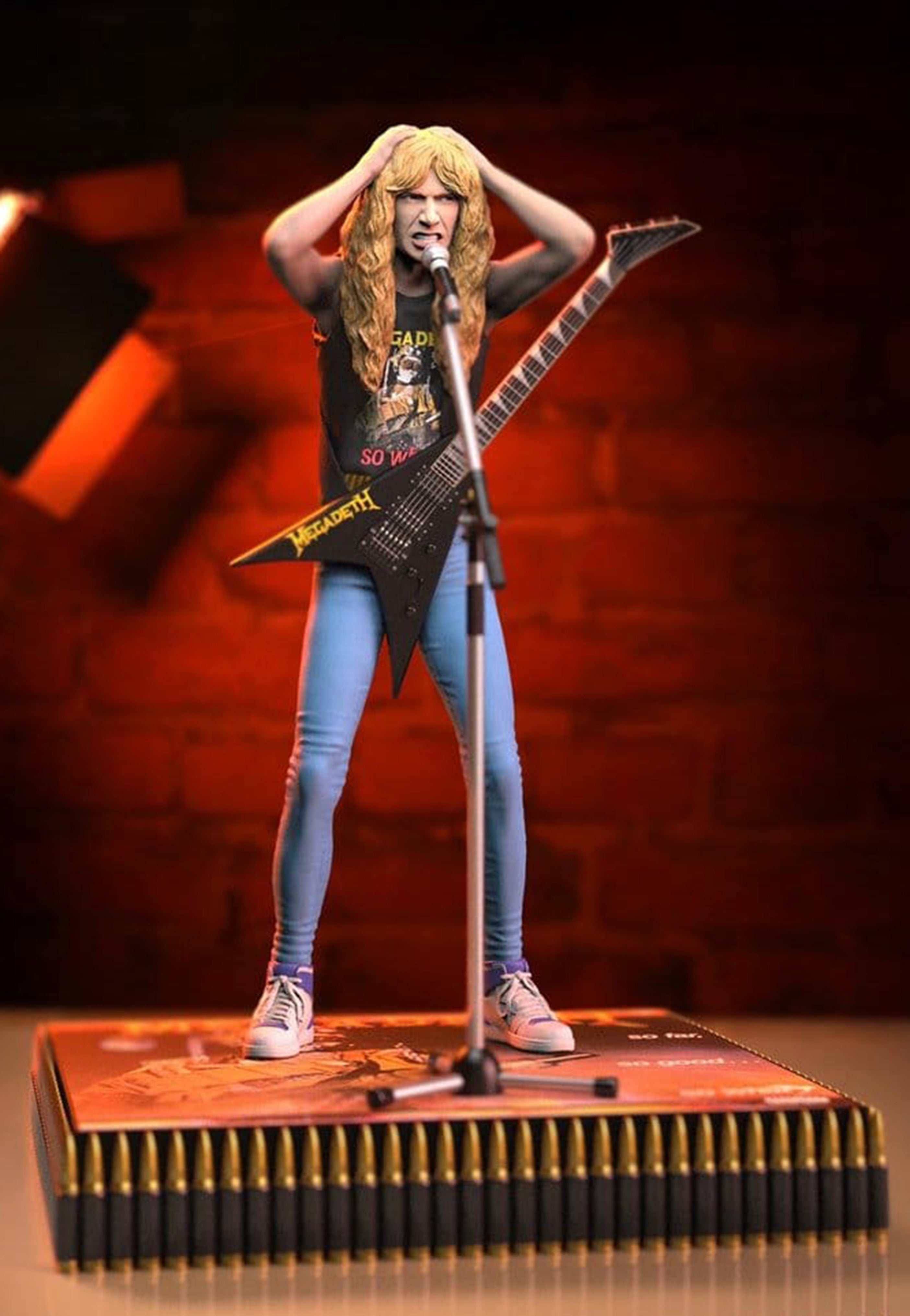 Megadeth - Dave Mustaine II Rock Iconz - Statue | Neutral-Image