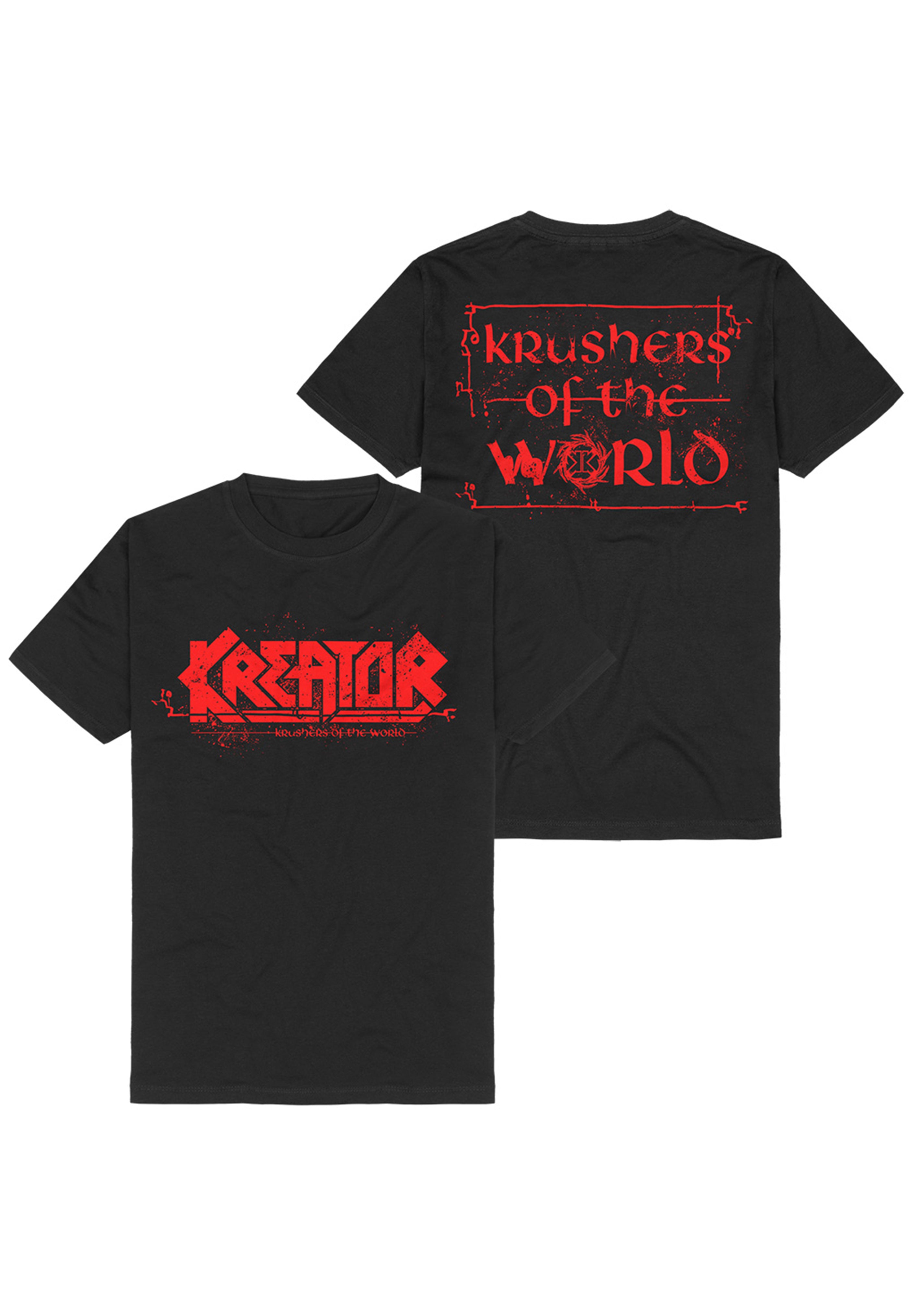 Kreator - Krushers Of The World Logo - T-Shirt | Men-Image