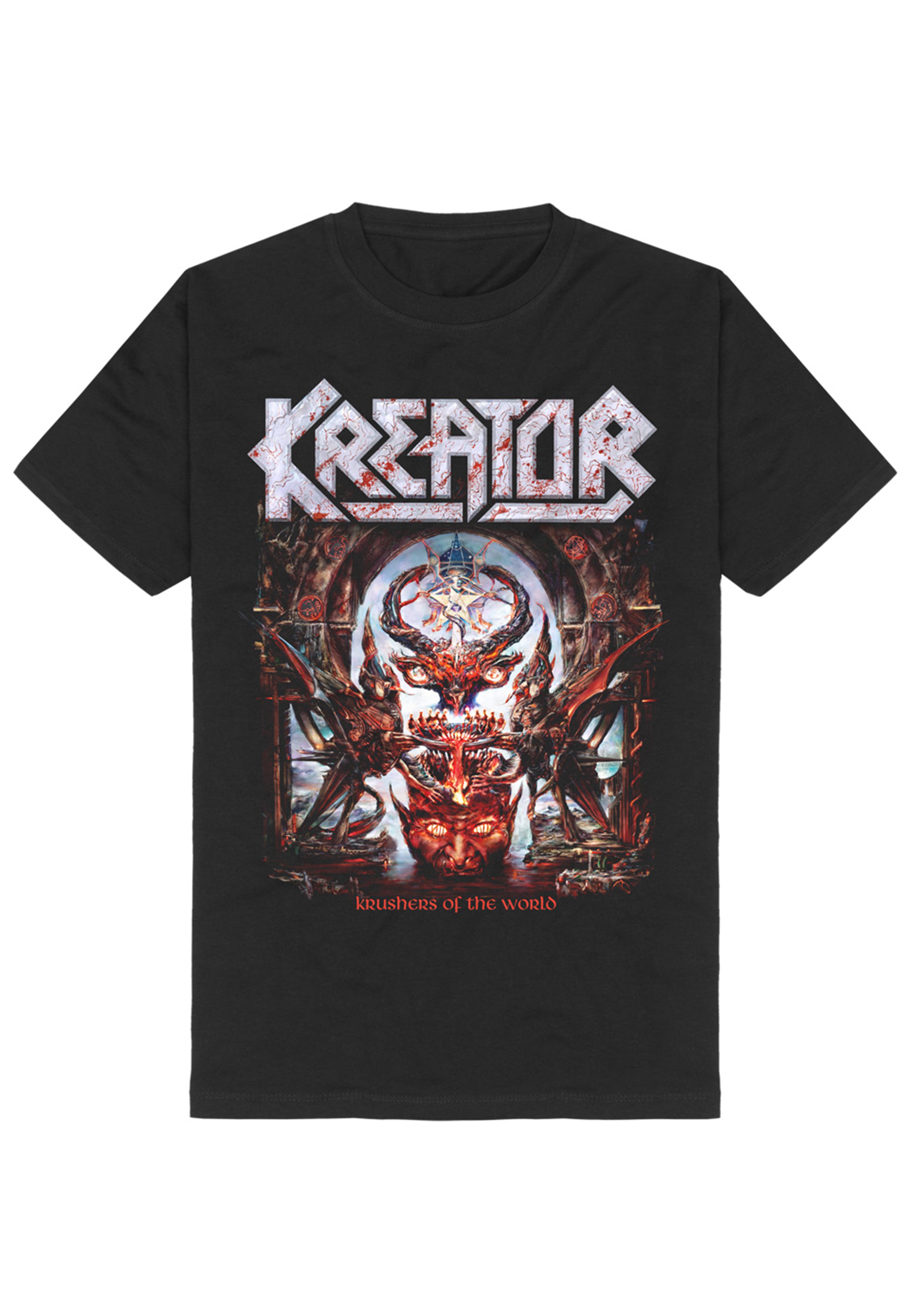 Kreator - Krushers Of The World Album Cover - T-Shirt | Men-Image