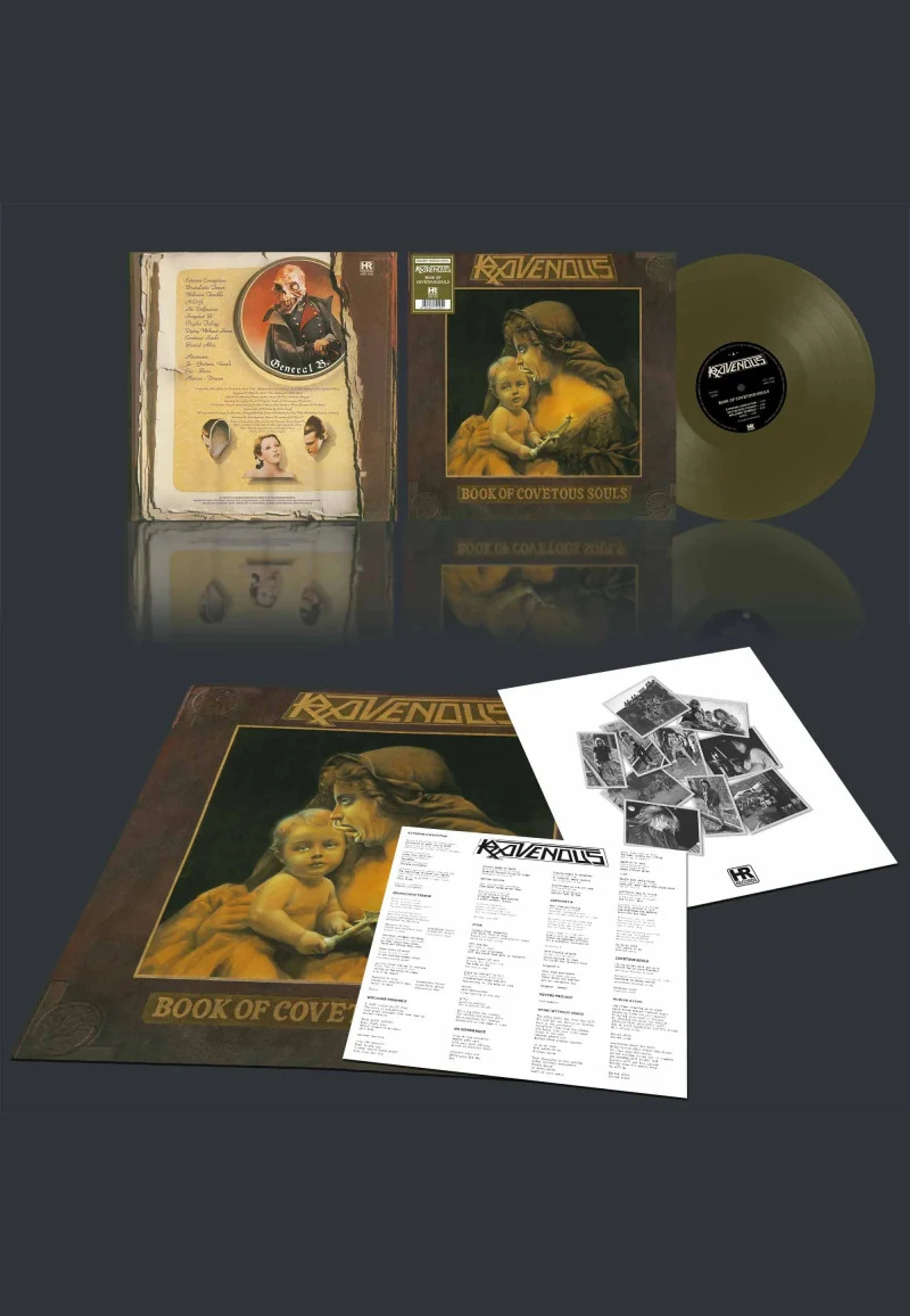 Ravenous - Book Of Covetous Souls Ltd. Swamp Green - Colored Vinyl | Neutral-Image