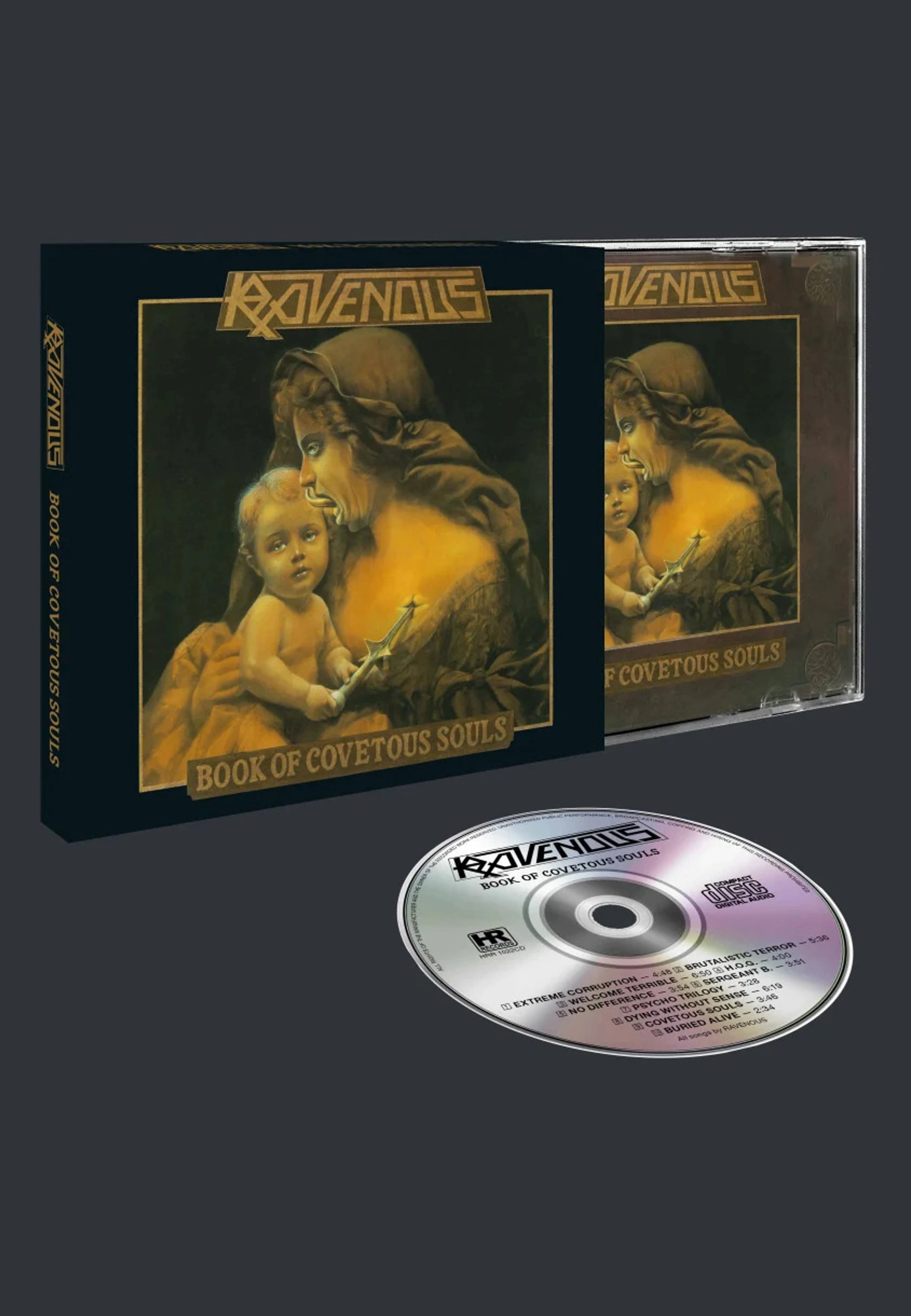 Ravenous - Book Of Covetous Souls - CD | Neutral-Image