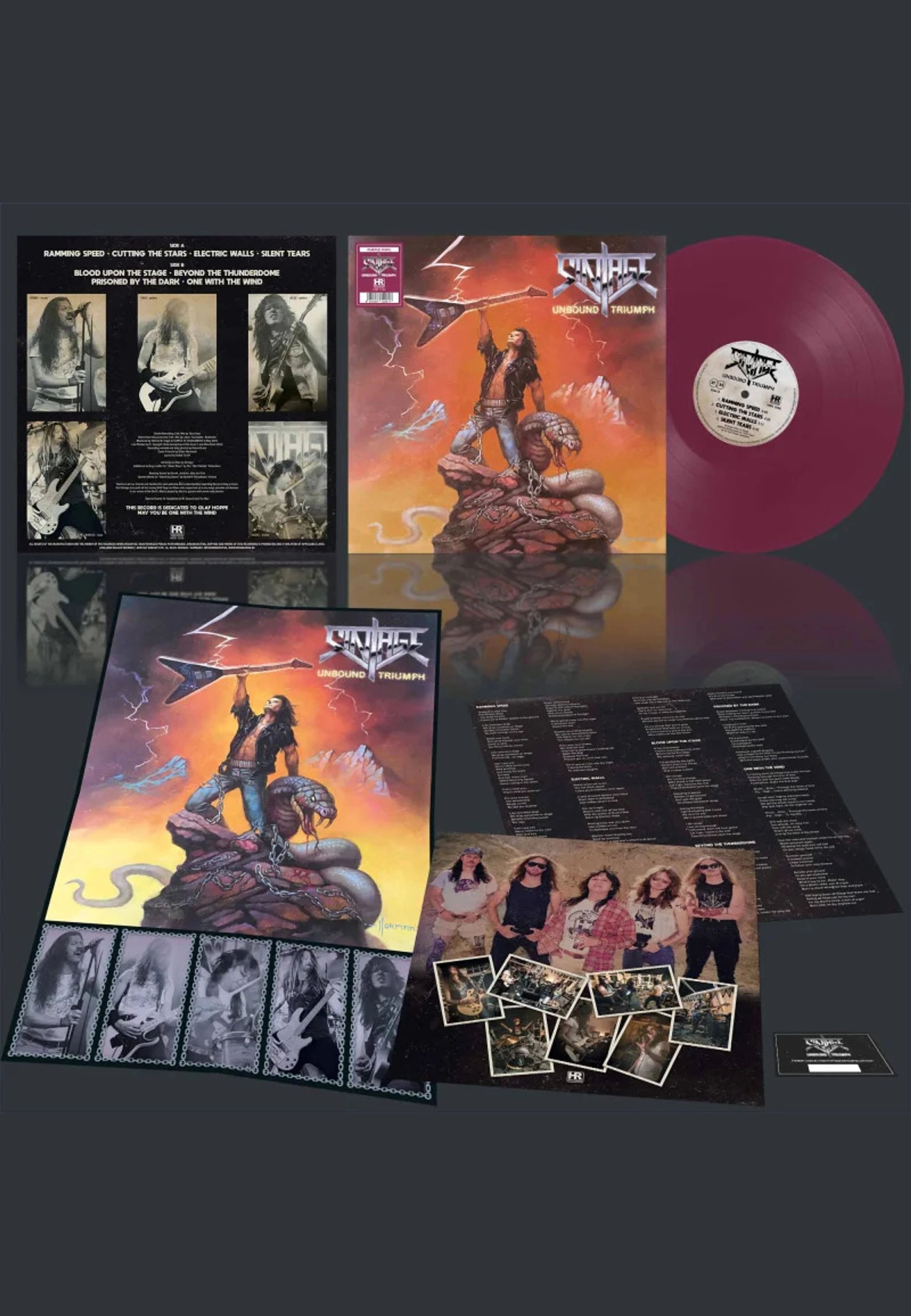 Sintage - Unbound Triumph Ltd. Purple - Colored Vinyl | Neutral-Image