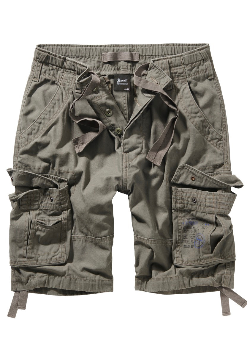 Brandit - Pure Vintage Olive - Shorts | Neutral-Image