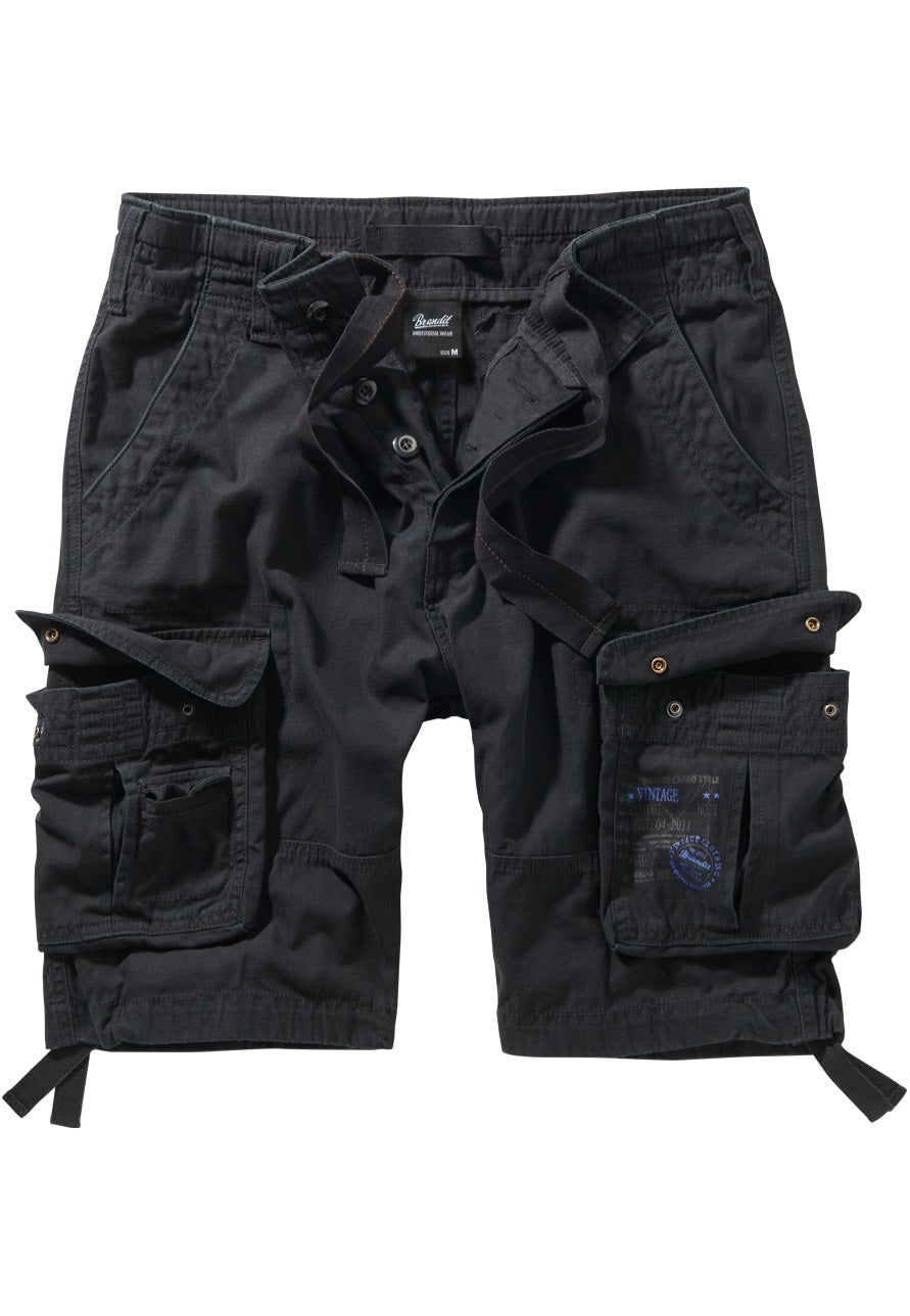 Brandit - Pure Vintage Black - Shorts | Neutral-Image