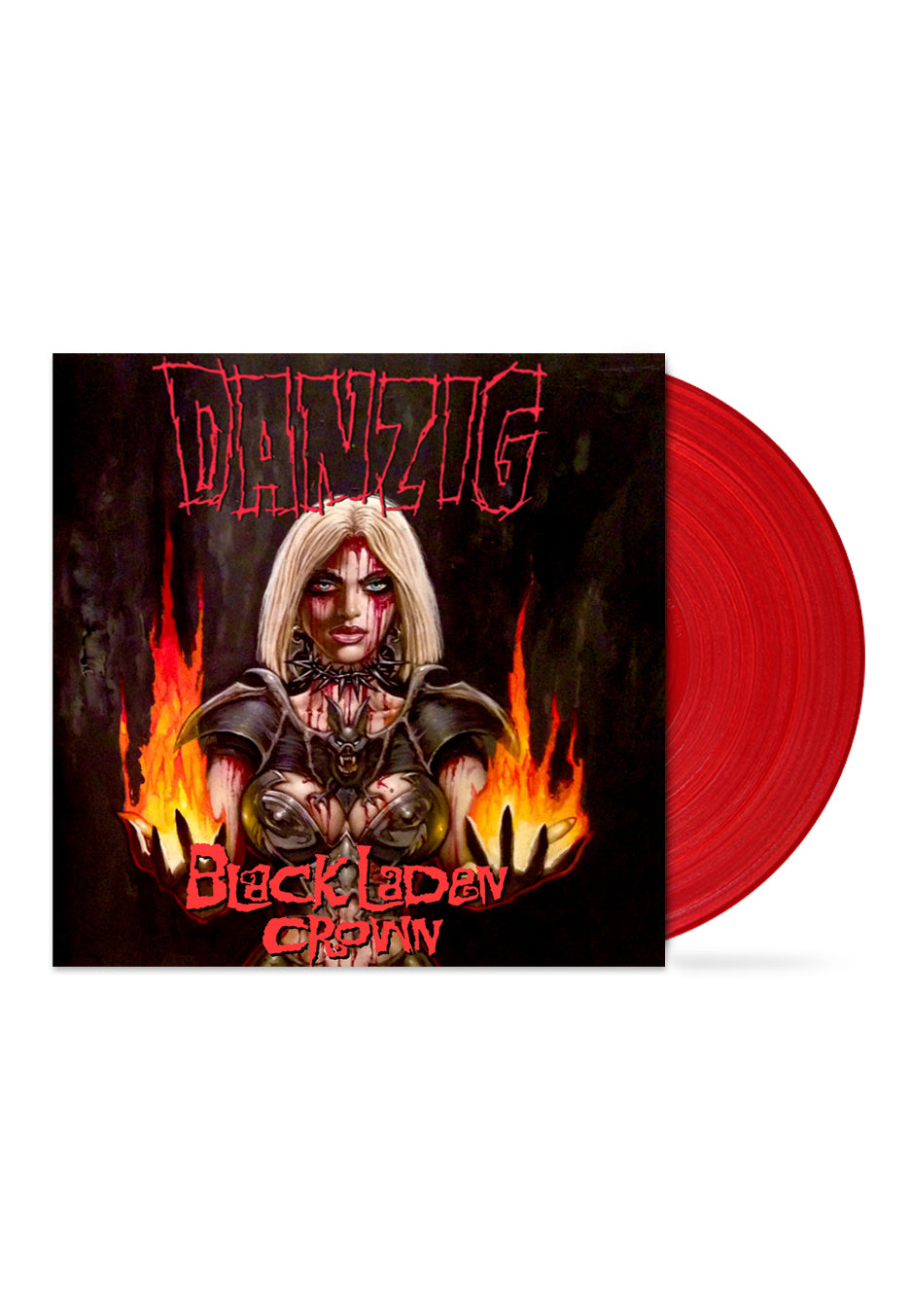 Danzig - Black Laden Crown Clear Red - Colored LP | Neutral-Image