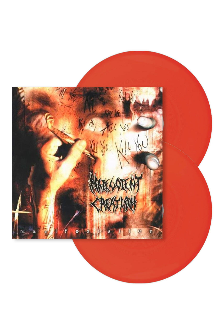 Malevolent Creation - Manifestation Red - Colored 2 Vinyl | Neutral-Image