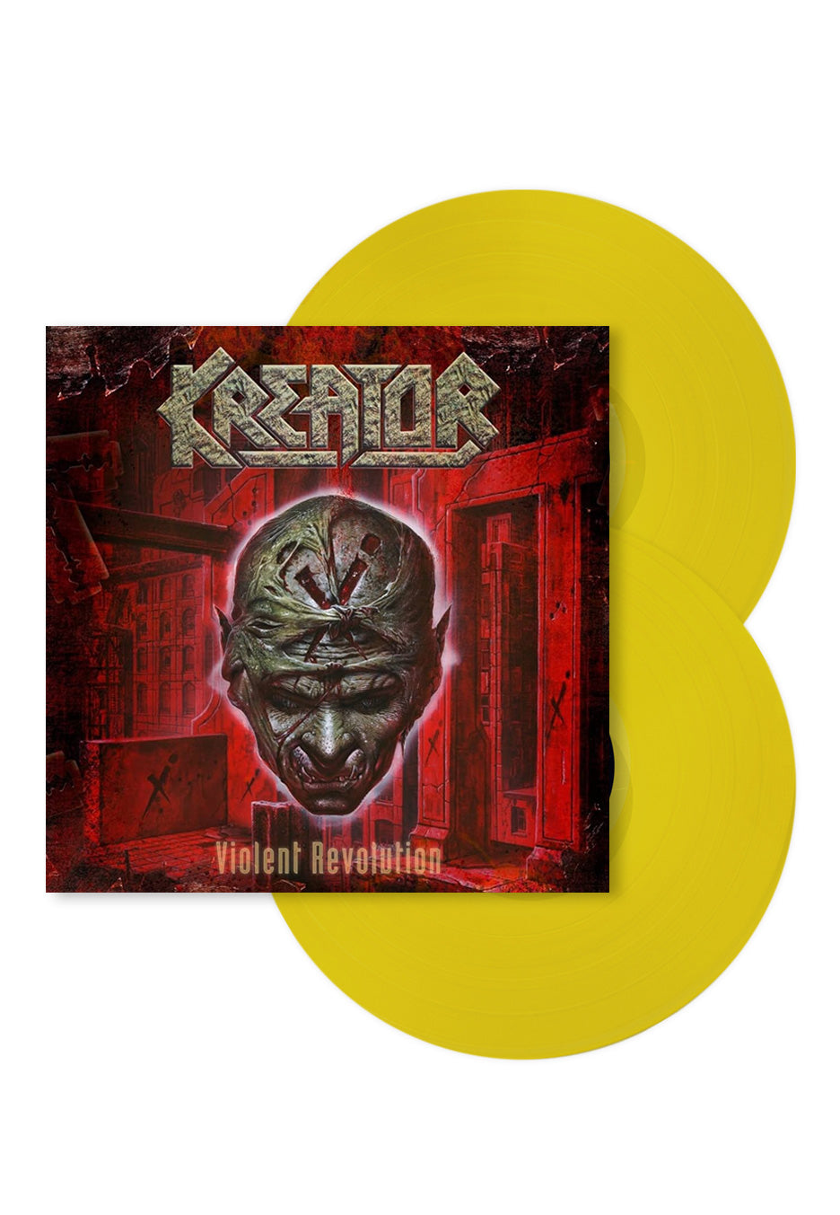 2discs LP Kreator Violent Revolution (Yellow Vinyl) NBR56463YELLOWV NUCLEAR BLAST 未開封 /00520 Kreator - Violent Revolution Ltd. Transparent Yellow - Colored 2