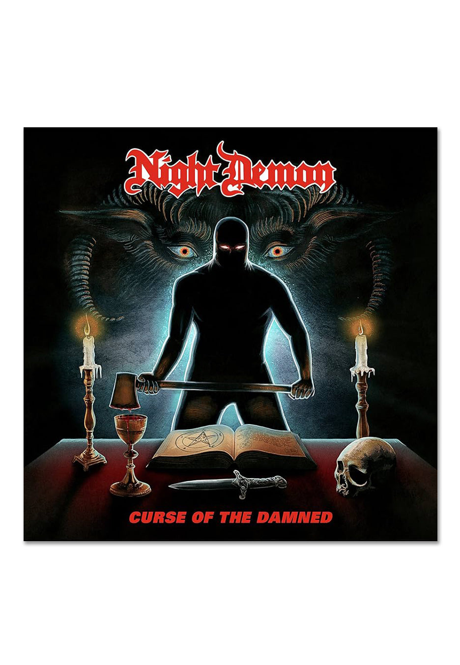 Night Demon - Curse Of The Damned (Ultimate Edition) - 3 Colored Vinyl + 3 CD + MC + DVD Box Set | Neutral-Image
