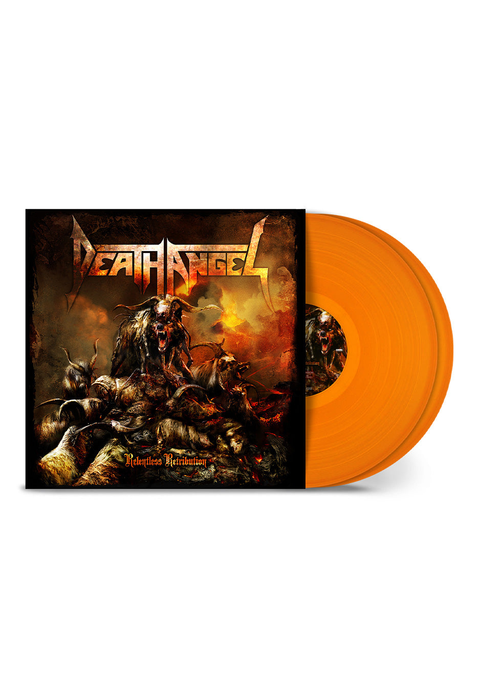 Death Angel - Relentless Retribution Orange - Colored 2 Vinyl | Neutral-Image