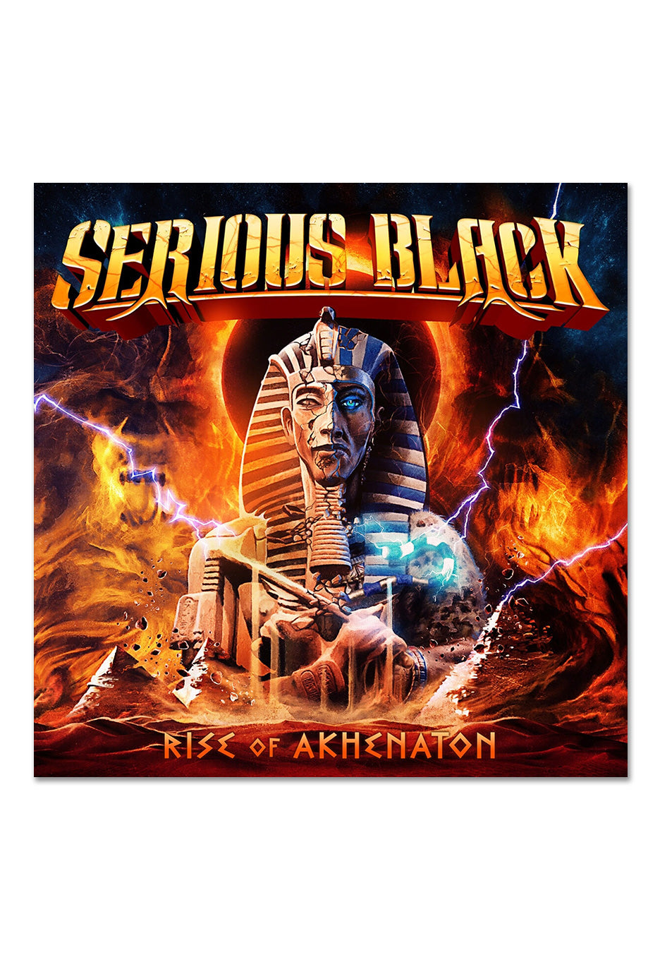 Serious Black - Rise of Akhenaton Ltd. Crystal Clear - Colored Vinyl | Neutral-Image