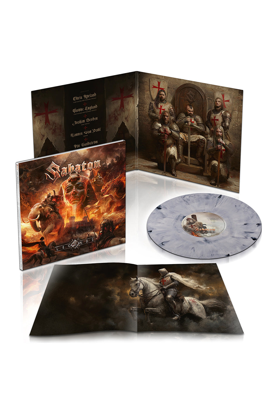 Sabaton - Legends (Templars Edition) Indie Exclusive - Colored Vinyl | Neutral-Image