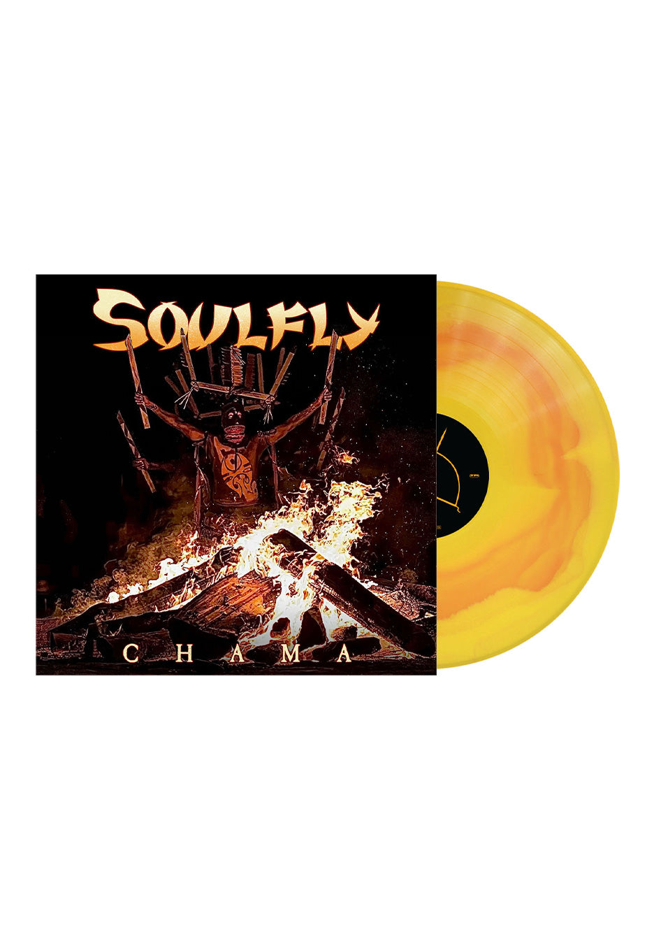 Soulfly - Chama Yellow/Orange Corona - Colored Vinyl | Neutral-Image