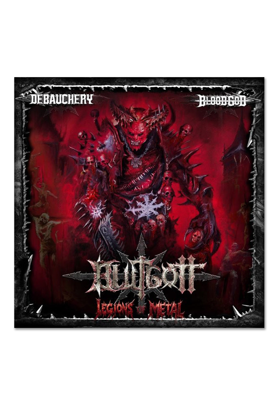 Blutgott - Legions Of Metal - Digi 3 CD | Neutral-Image