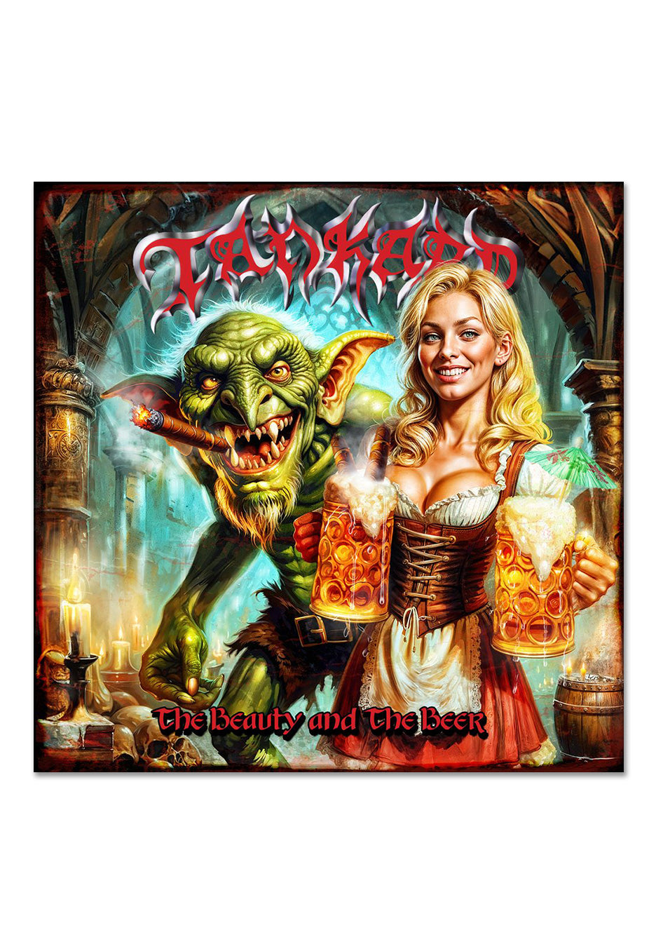 Tankard - The Beauty And The Beer (Remastered 2025) Ltd. Alien Brew - Colored Vinyl | Neutral-Image