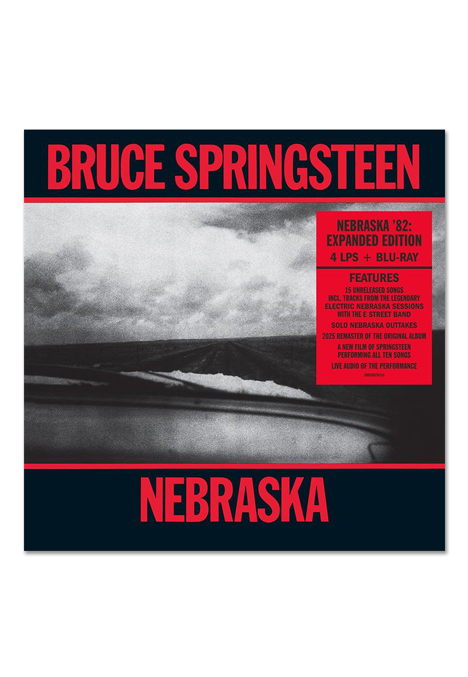 Bruce Springsteen - Nebraska '82: Expanded Edition - 4 Vinyl + Blu-Ray Boxset | Neutral-Image