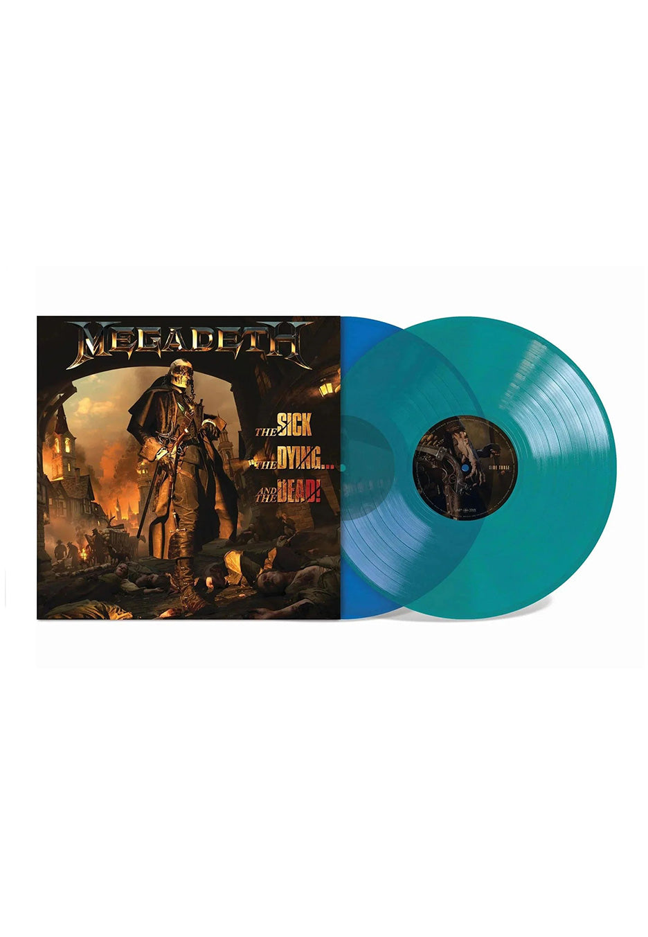 Megadeth - The Sick, The Dying... And The Dead! Ltd. Blue/Green - Colored 2 Vinyl | Neutral-Image