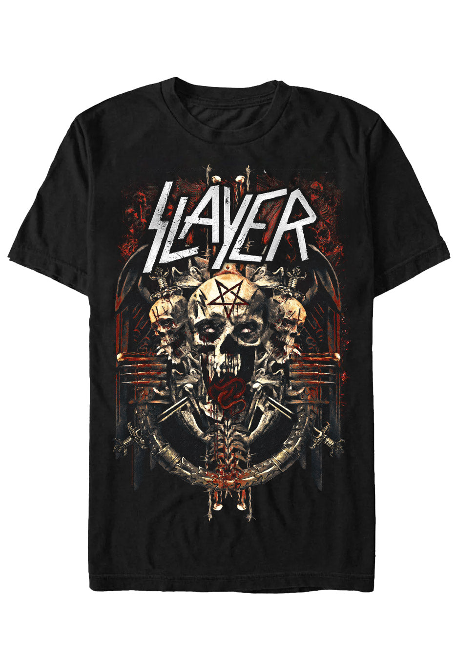 Slayer - Demonic Admat - T-Shirt | Neutral-Image