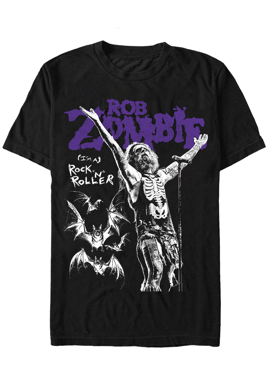 Rob Zombie - Bats RNR - T-Shirt | Neutral-Image