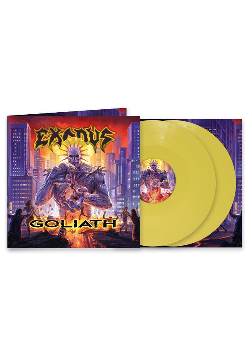 Exodus - Goliath Ltd. Yellow - Colored 2 Vinyl | Neutral-Image
