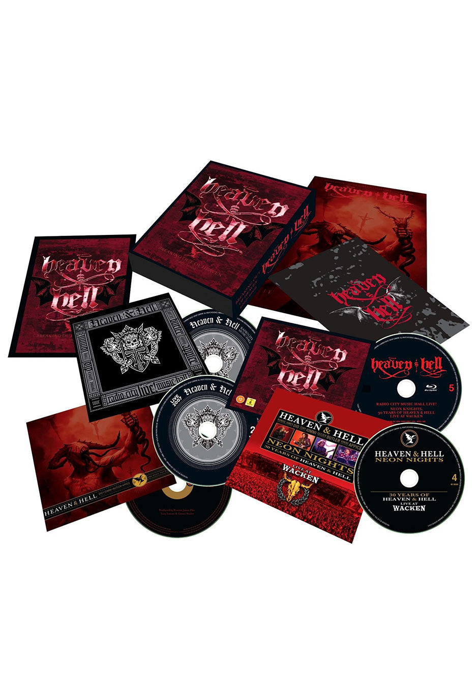 Heaven & Hell - Breaking Out Of Heaven (2007-2009) - 4 CD + Bluray | Neutral-Image
