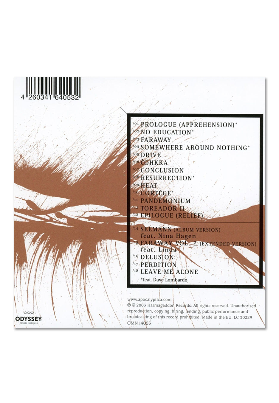 Apocalyptica - Reflections Revised - CD | Neutral-Image