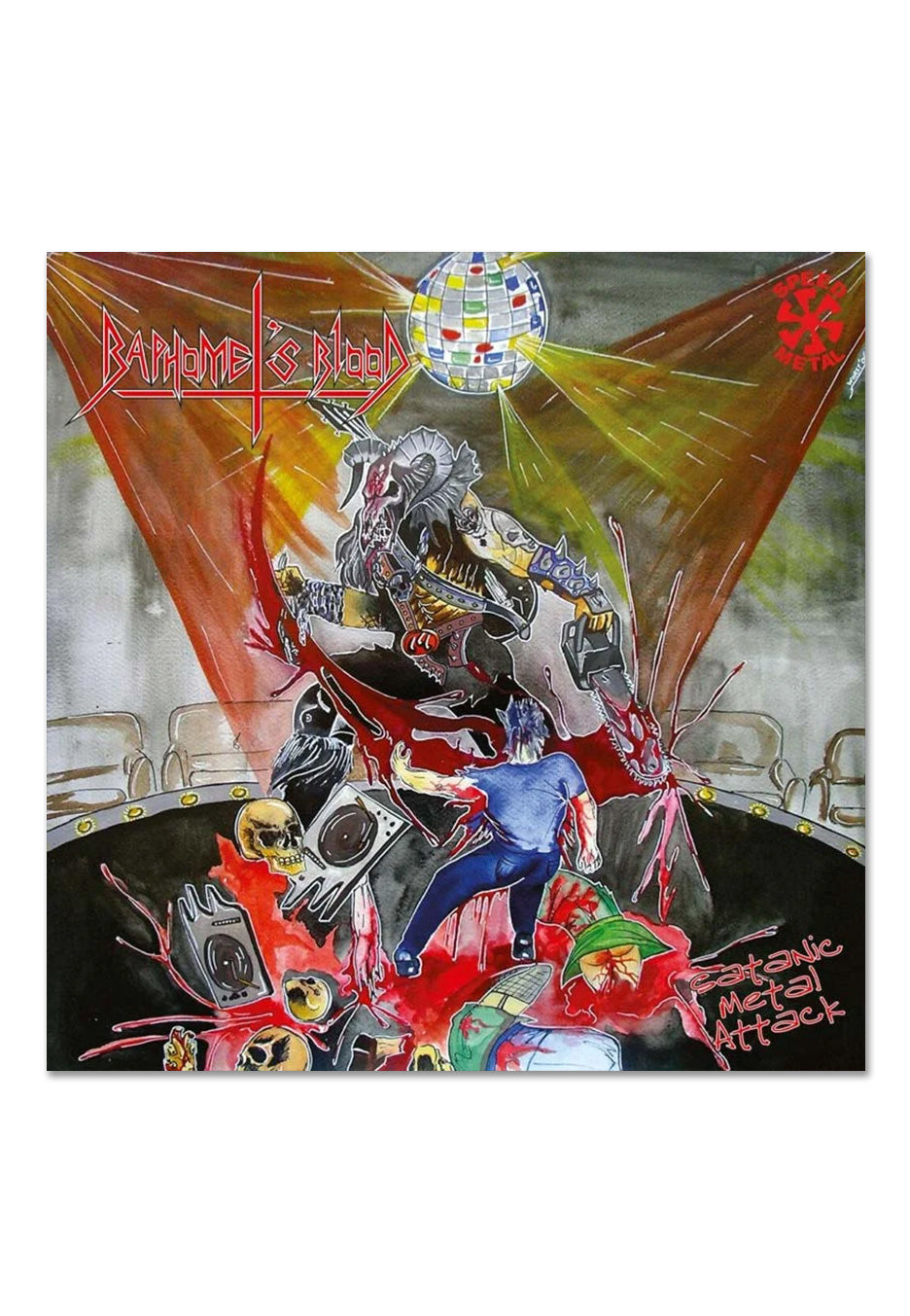 Baphomet's Blood - Satanic Metal Attack - CD | Neutral-Image