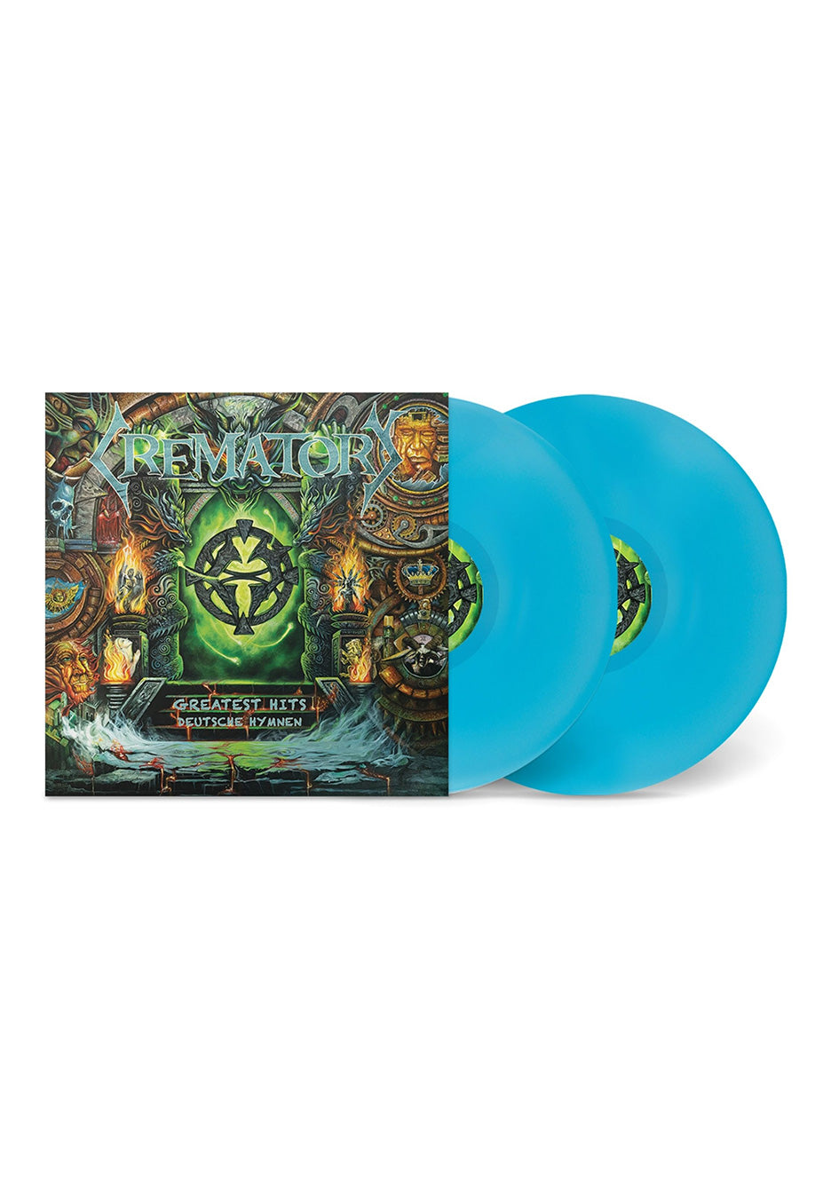 Crematory - Greatest Hits (Deutsche Hymnen) Ltd. Turquoise - Colored 2 Vinyl  | Neutral-Image