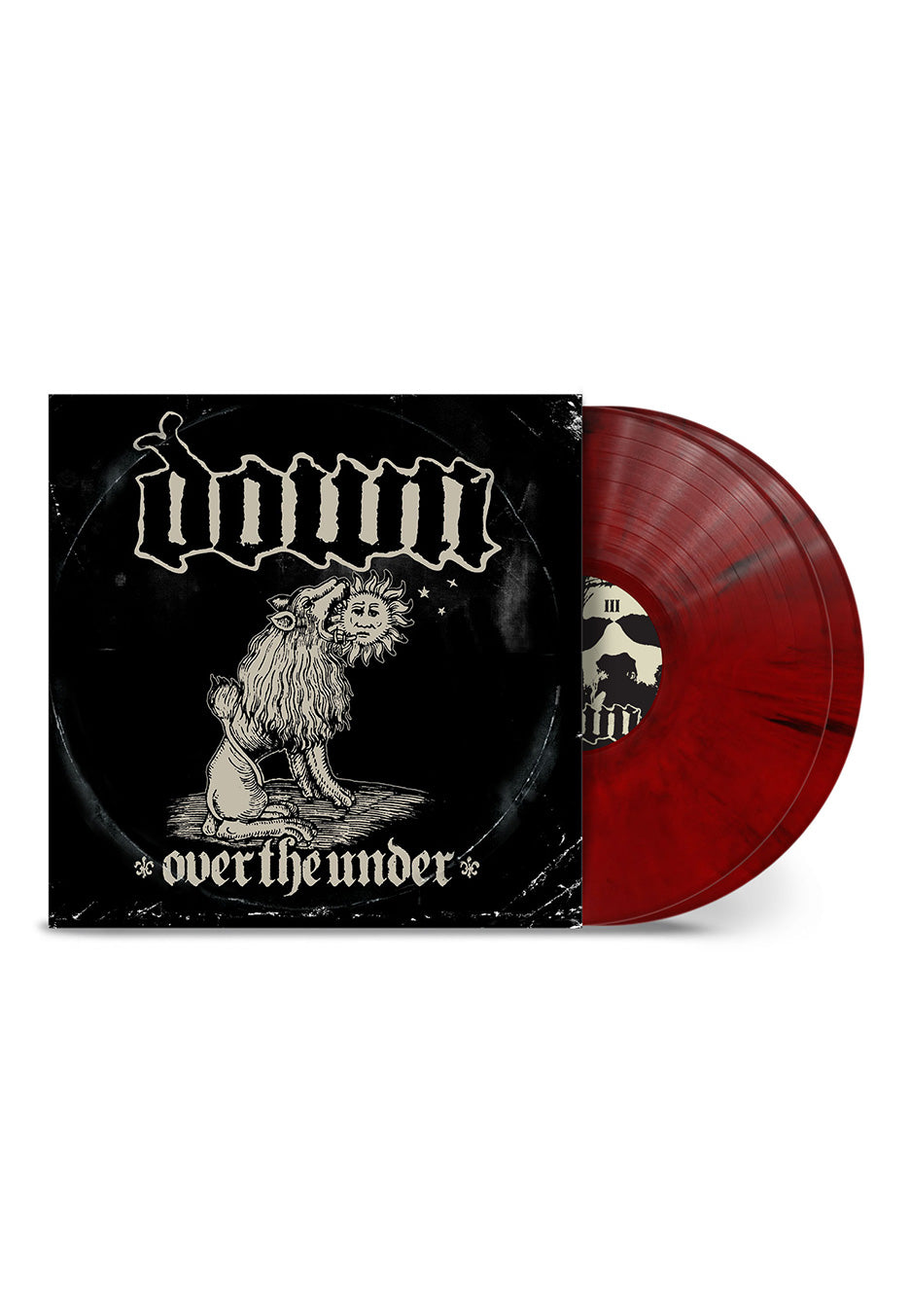Down - Over The Under (Remastered) Red/Black - Marbled 2 Vinyl | Neutral-Image