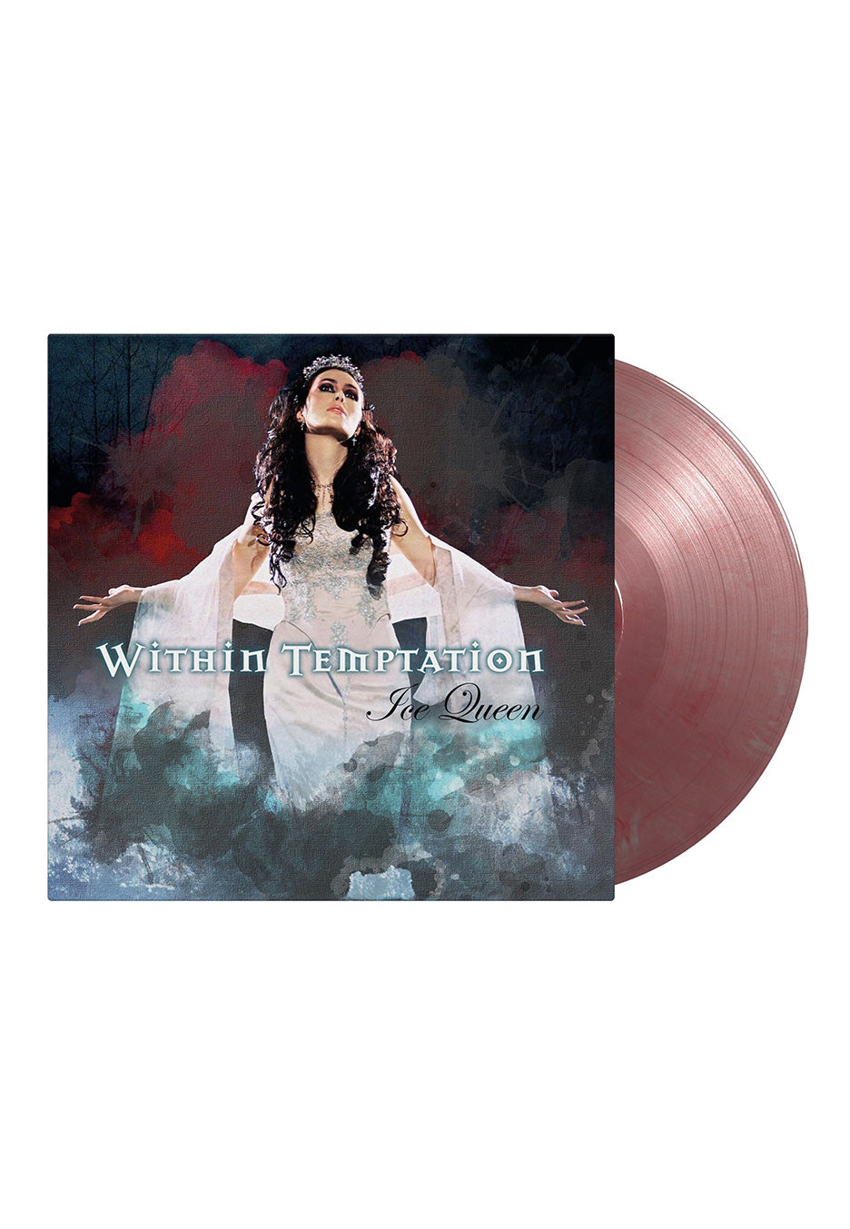 Within Temptation - Ice Queen (Acoustic) Ltd. Silver/Red - Marbled Vinyl | Neutral-Image
