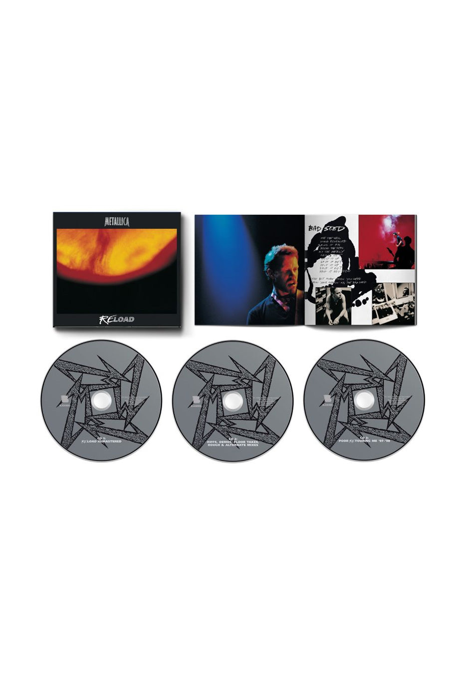 Metallica - ReLoad Remastered 2025 Ltd. - 3 CD | Neutral-Image