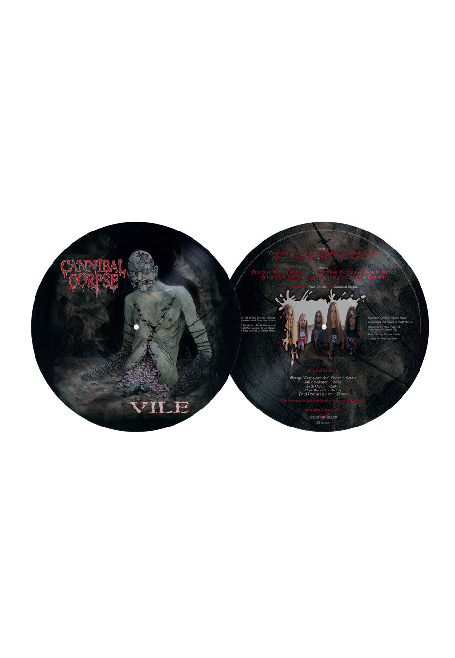 Cannibal Corpse - Vile Ltd. - Picture Vinyl | Neutral-Image