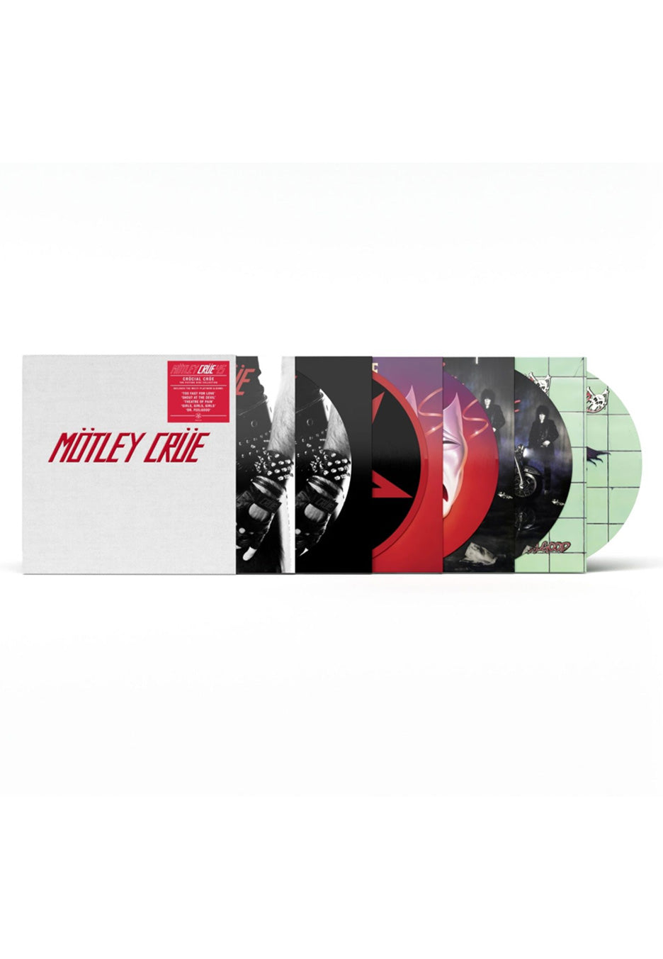 Mötley Crüe - Crücial Crüe (45th Anniversary) - 5 Picture Vinyl Box | Neutral-Image