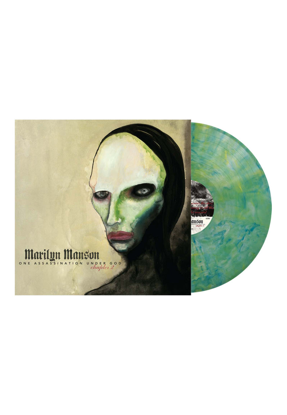 Marilyn Manson - One Assassination Under God - Chapter 2 Green & Blue - Marbled Vinyl | Neutral-Image