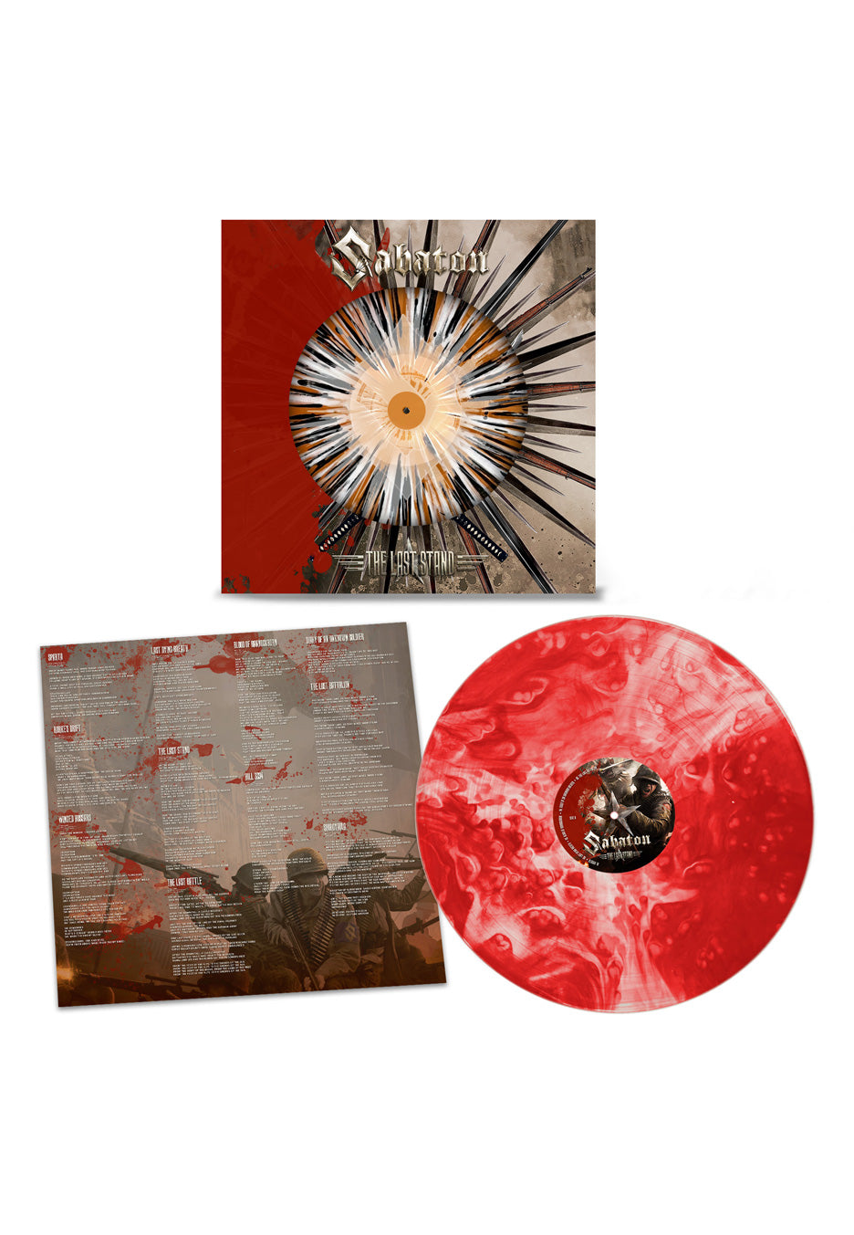 Sabaton - The Last Stand (10th Anniversary Edition) Ltd. - Marbled + Splattered 2 Vinyl | Neutral-Image