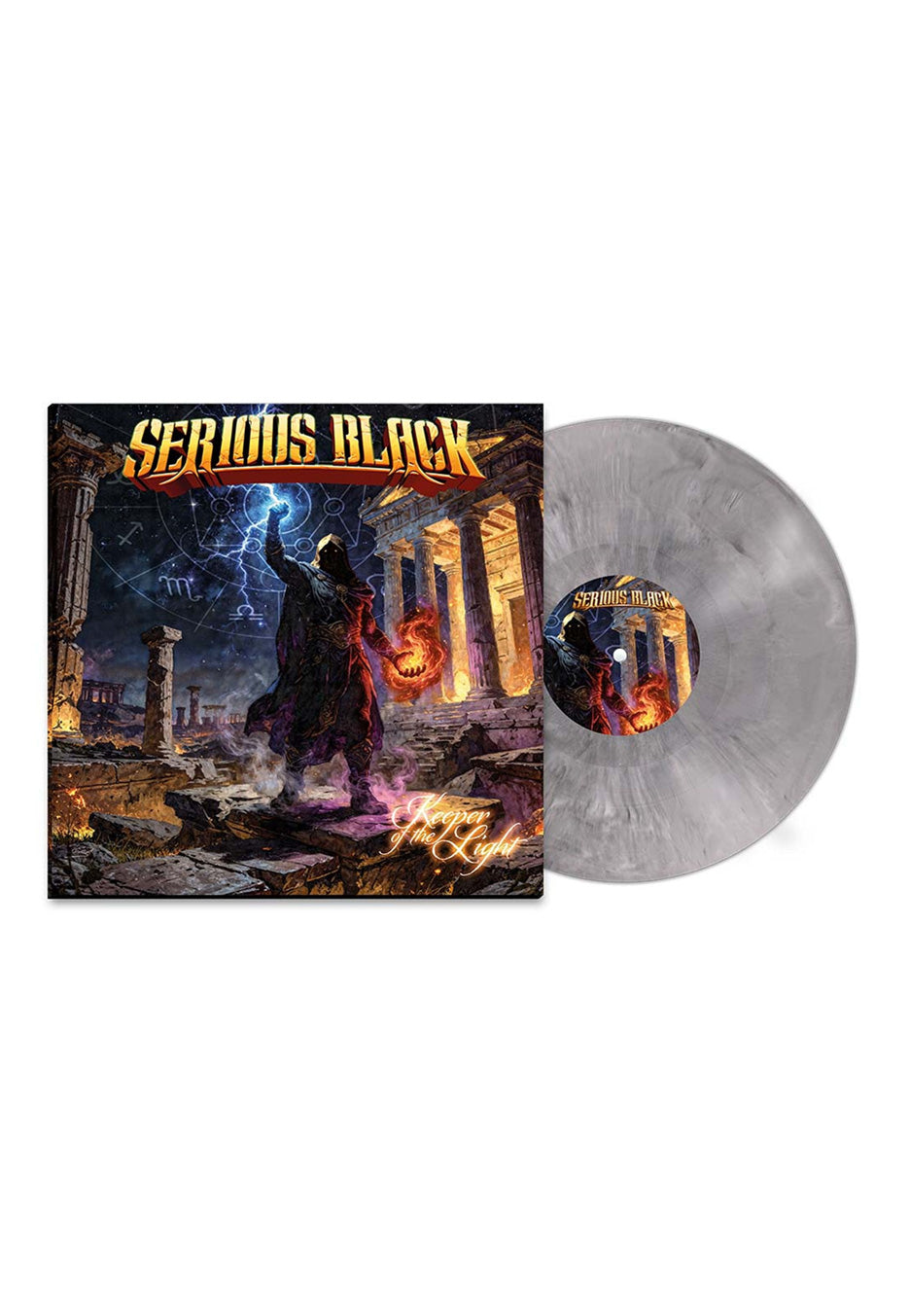 Serious Black - Keeper Of The Light Ltd. Metal - Marbled Vinyl | Neutral-Image