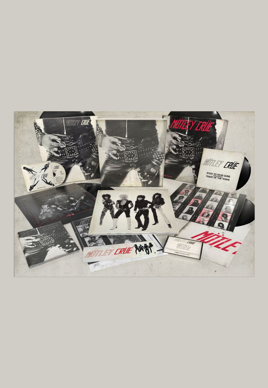 Mötley Crüe Too Fast For Love (45th Anniversary Collection 2026 Remaster) Ltd. Deluxe Vinyl Boxset